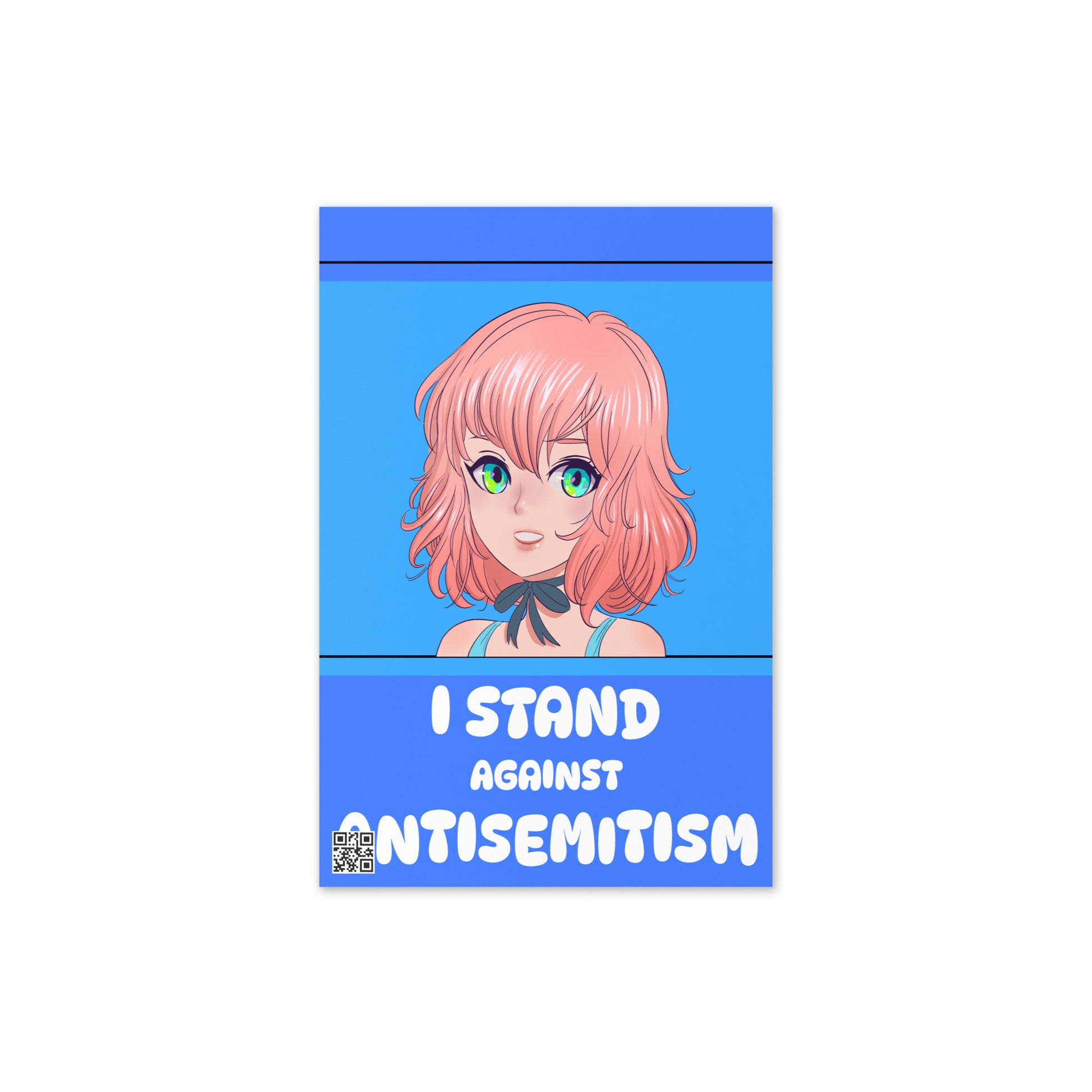 I Stand Against Antisemitism | Greeting Card