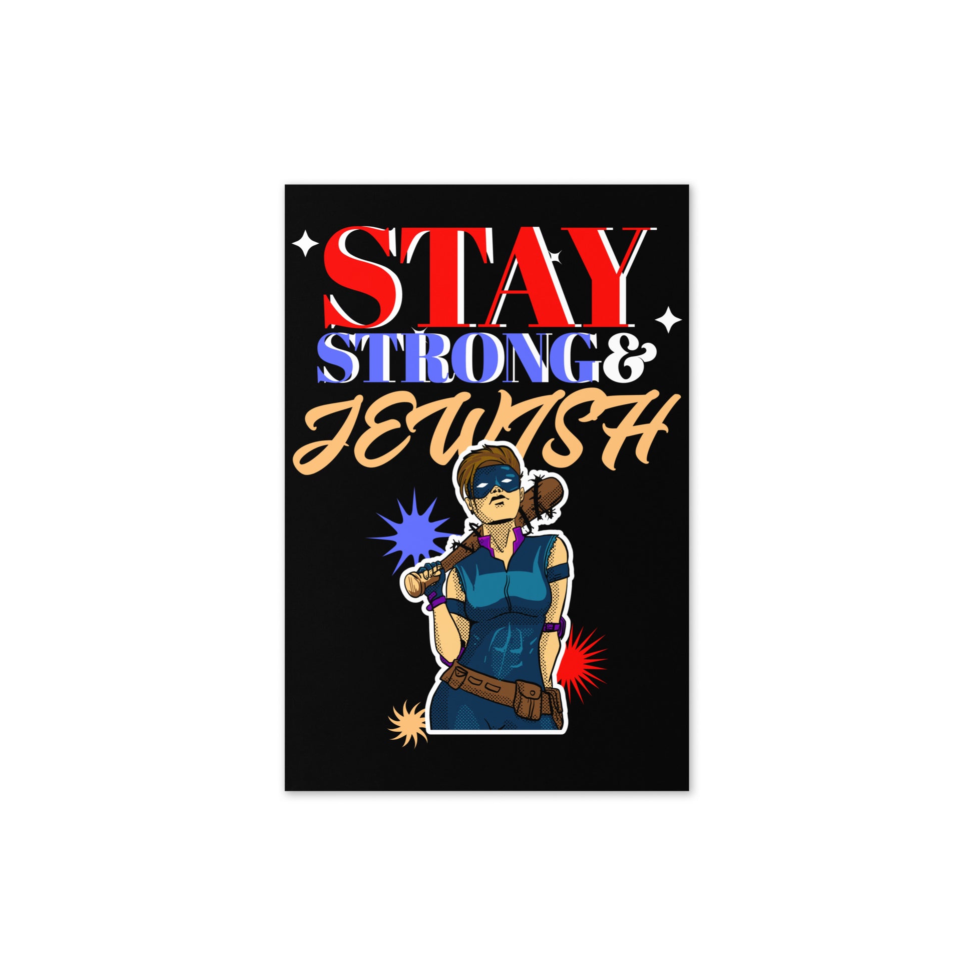 Strong & Jewish | Greeting Card