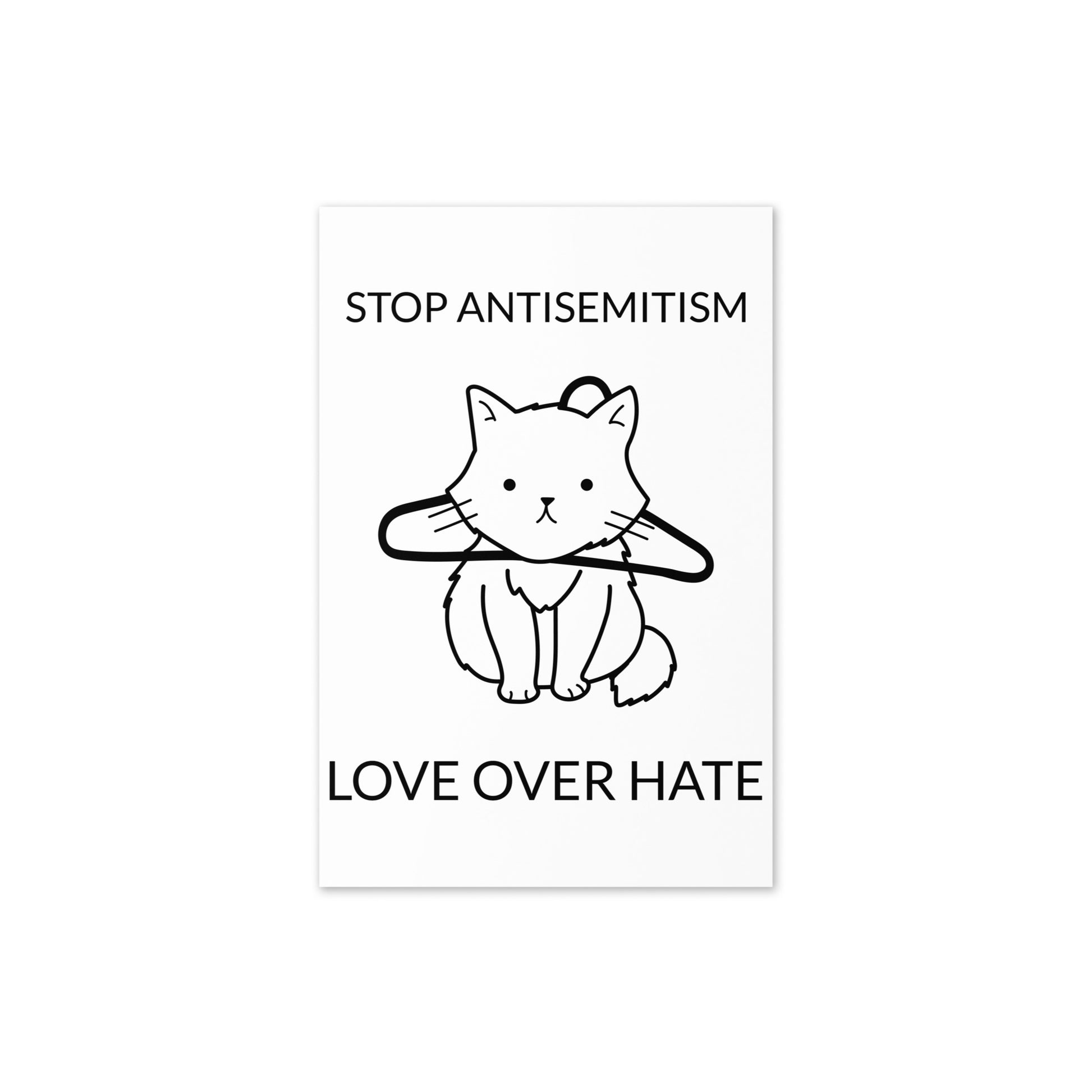 Sweet Cats | Antisemitism | Greeting Card