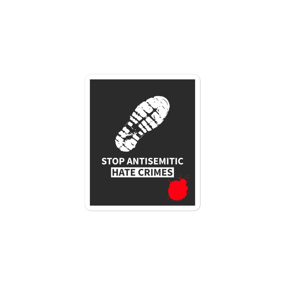 Antisemitic Hate Crimes | Kiss Cut Sticker