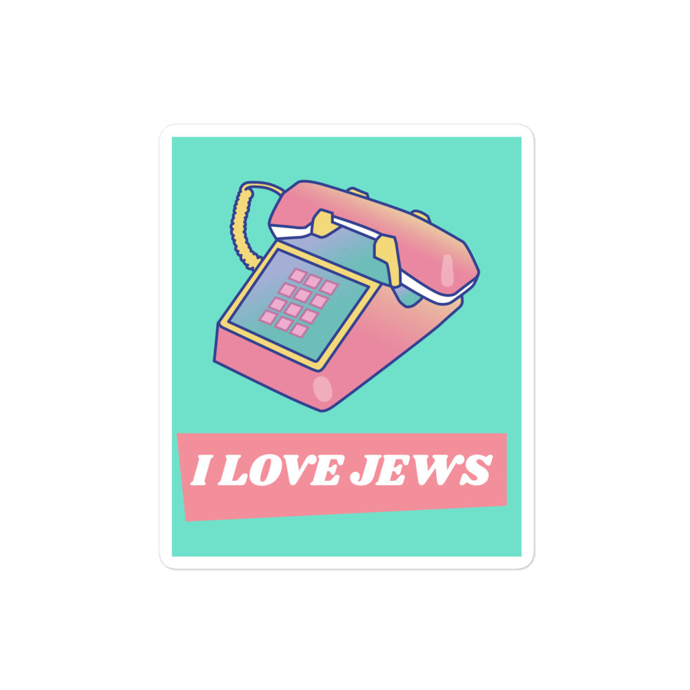 All In For Jews | Kiss Cut Sticker