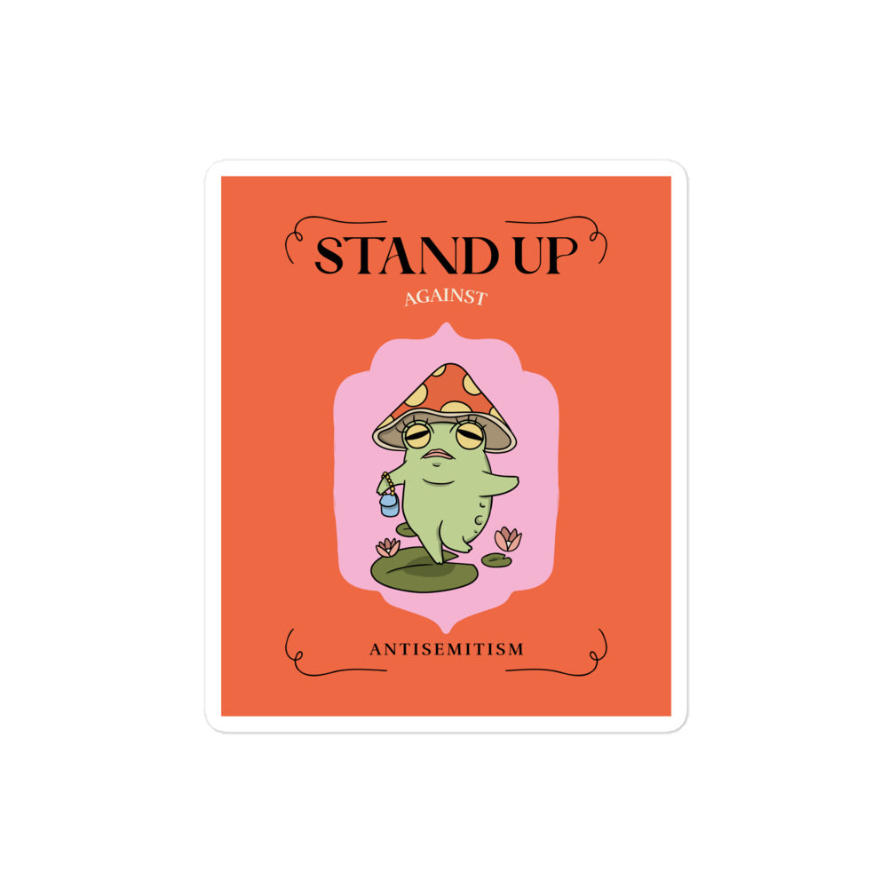 Cute Friend | Antisemitism | Kiss Cut Sticker