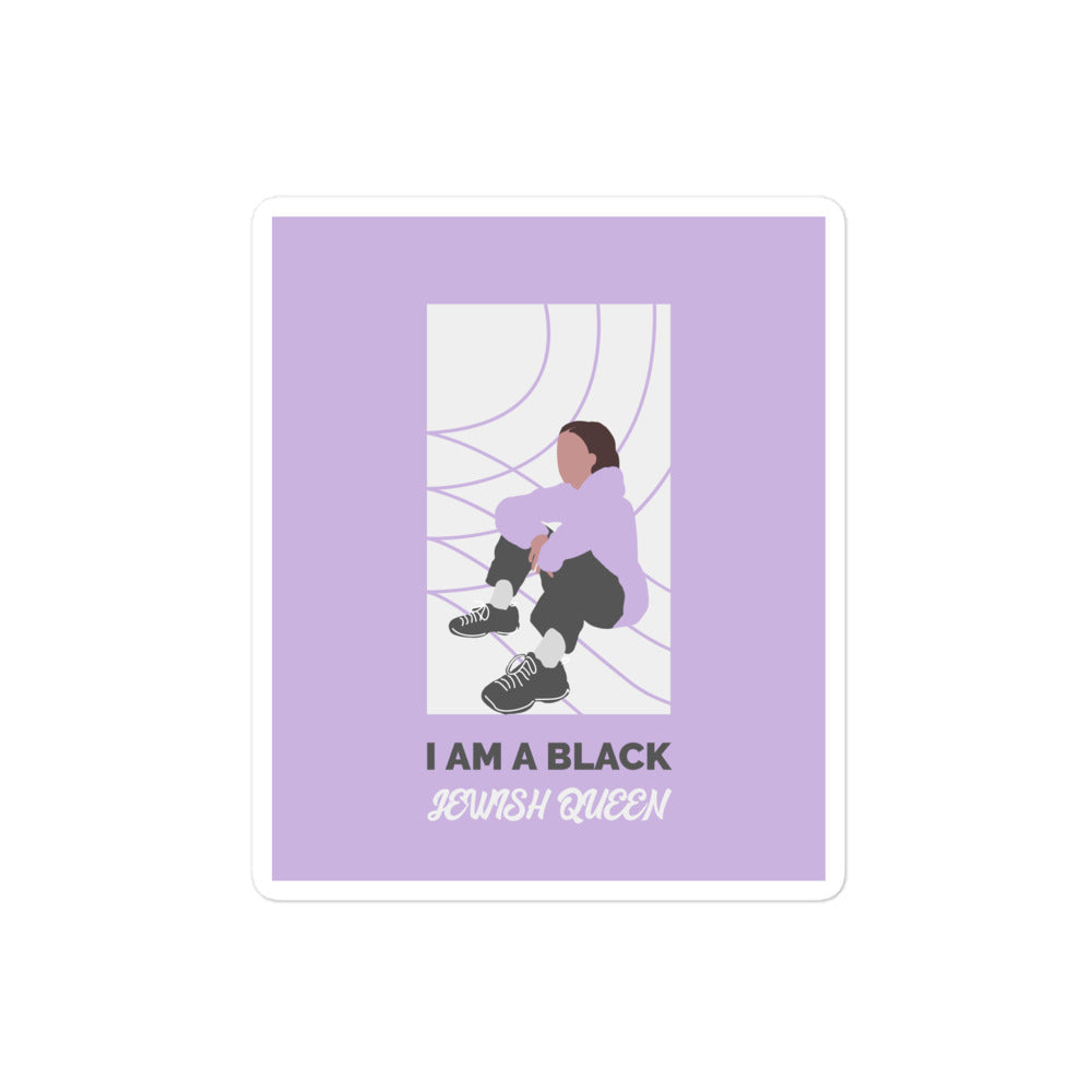 Black & Jewish Love | Kiss Cut Sticker