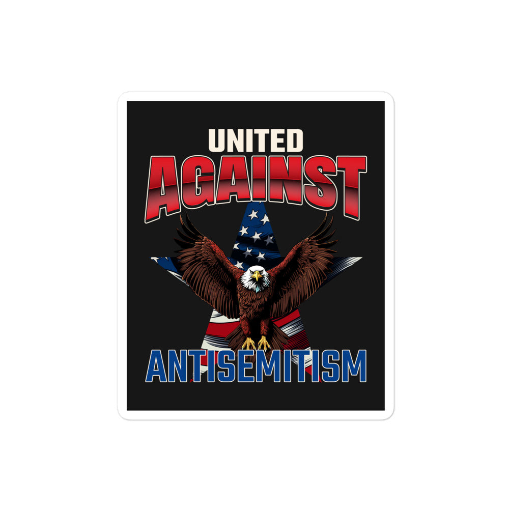 USA Edition | United Against Antisemitism | Kiss Cut Sticker