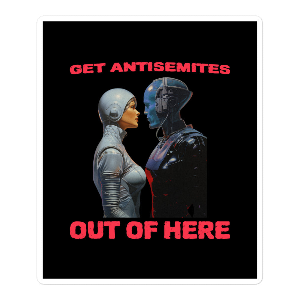 Get Alien Out | Antisemitism | Kiss Cut Sticker