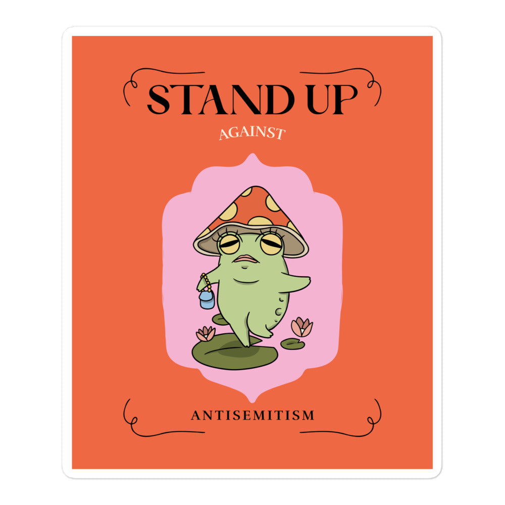 Cute Friend | Antisemitism | Kiss Cut Sticker