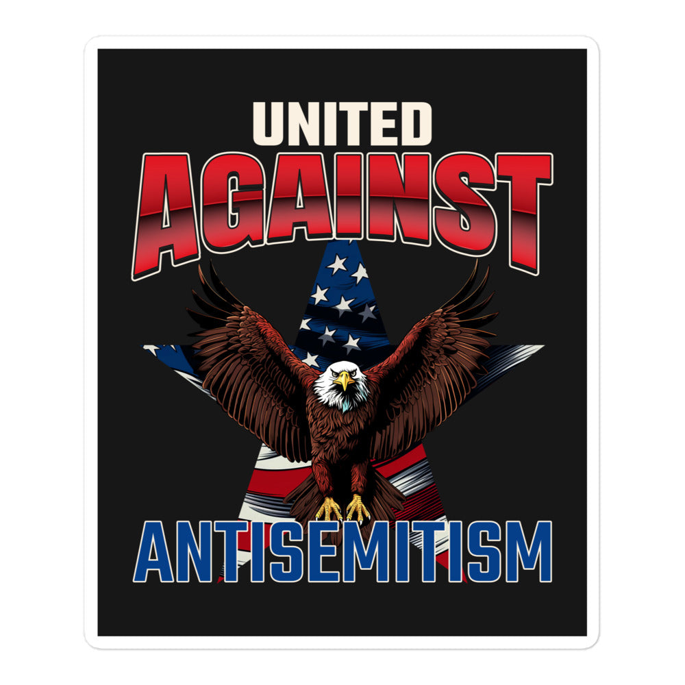 USA Edition | United Against Antisemitism | Kiss Cut Sticker