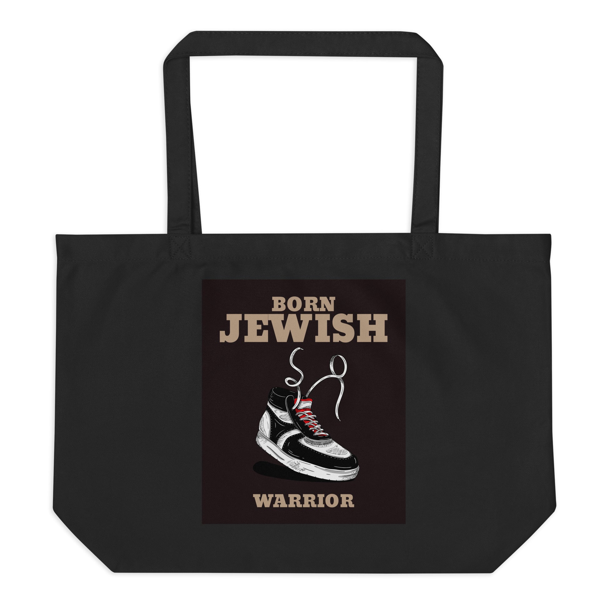 Brave Warrior | Large Organic Tote Bag