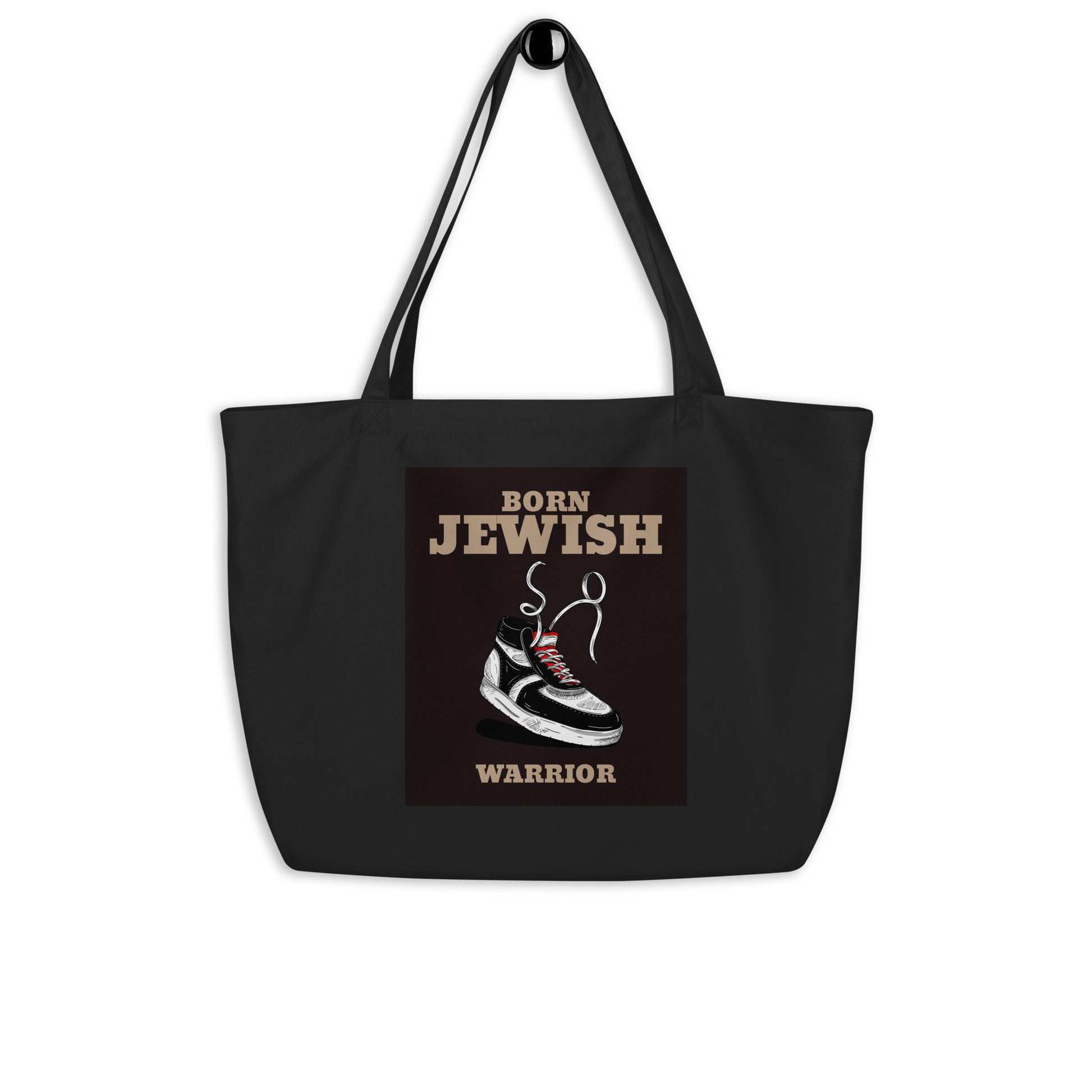 Brave Warrior | Large Organic Tote Bag