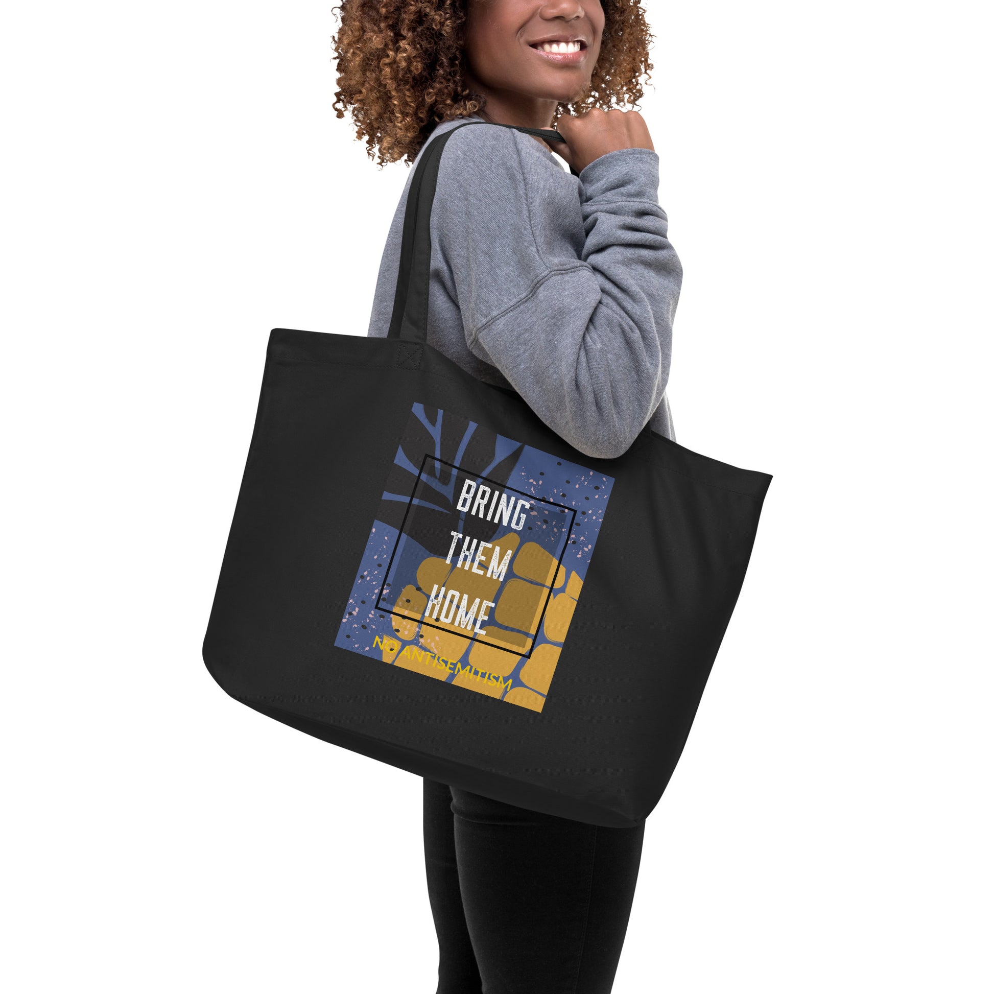 Bring Them Home | Artprint | Large Organic Tote Bag