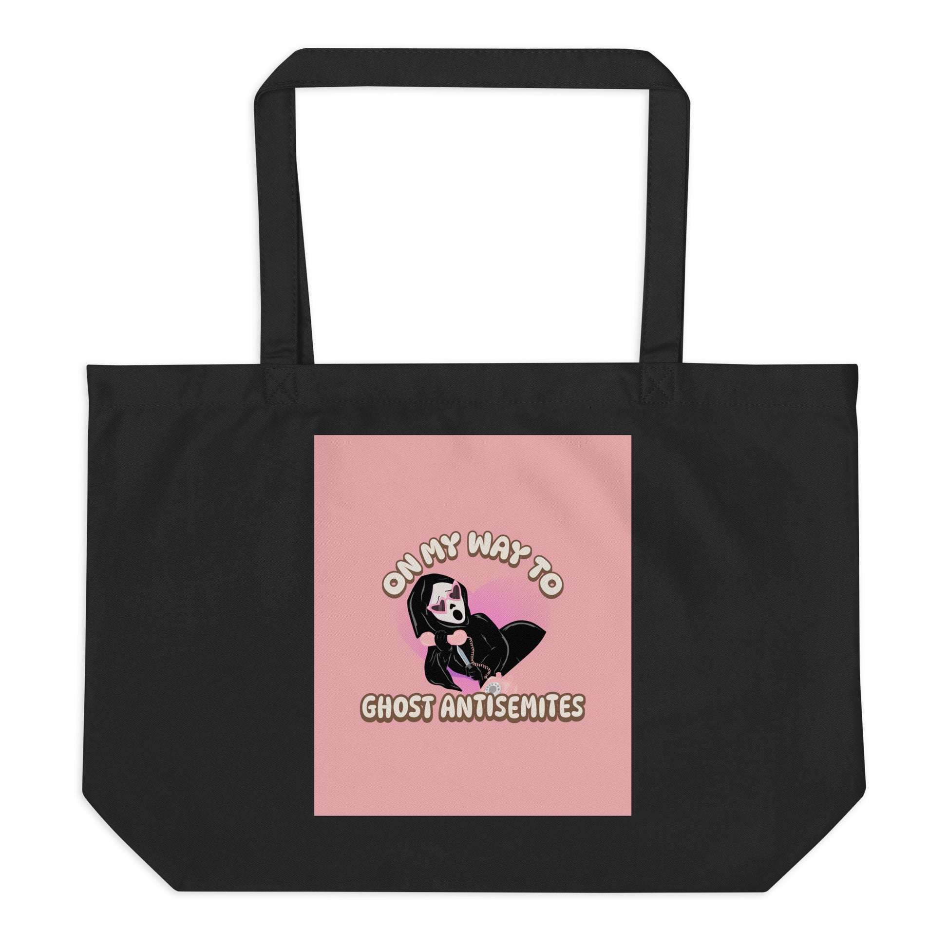 Ghost Antisemites | Large Organic Tote Bag