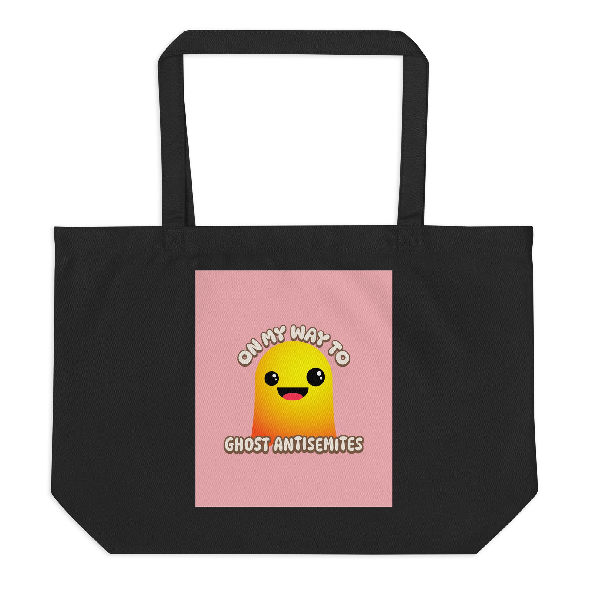 Ghost Antisemites | Large Organic Tote Bag