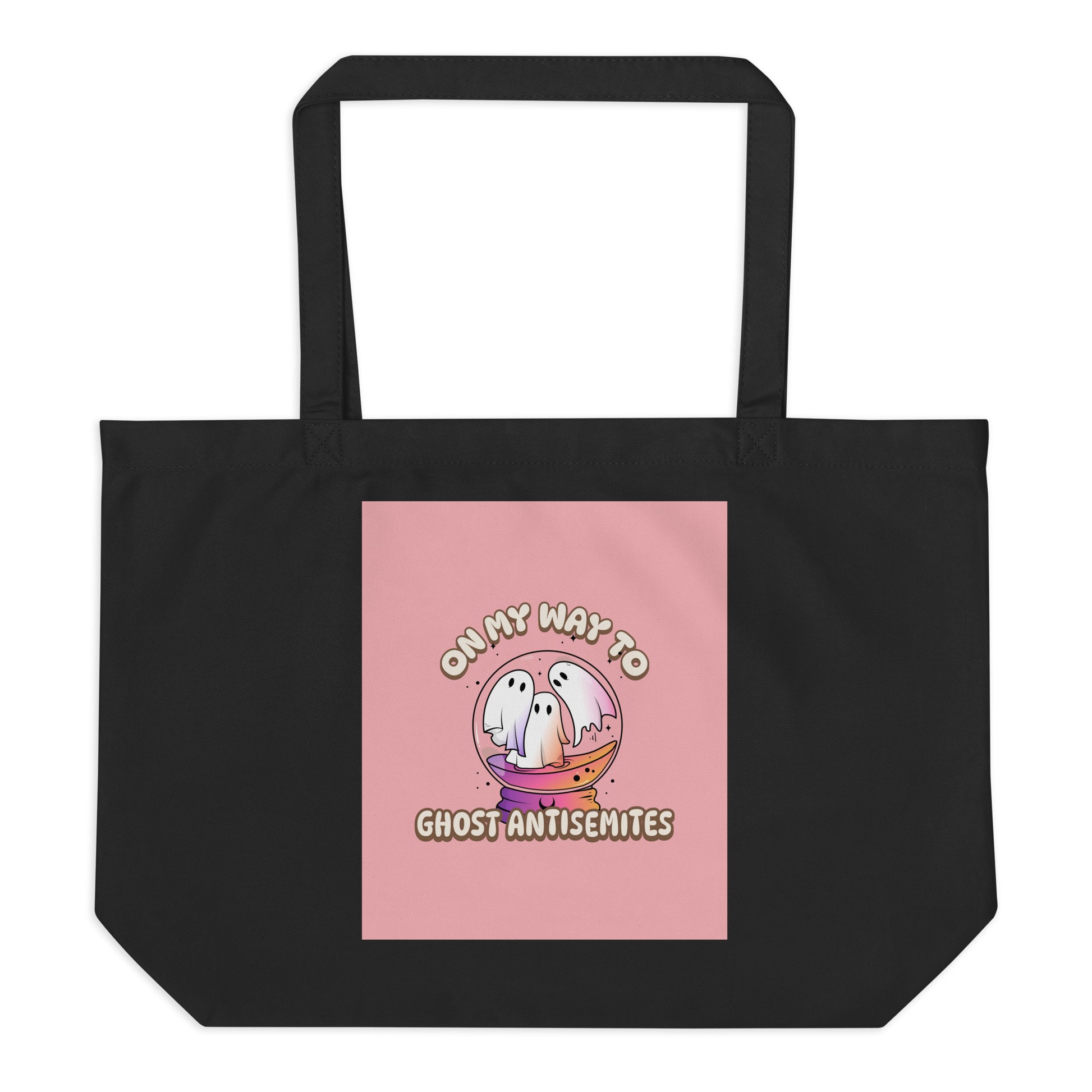 Ghost Antisemites | Large Organic Tote Bag