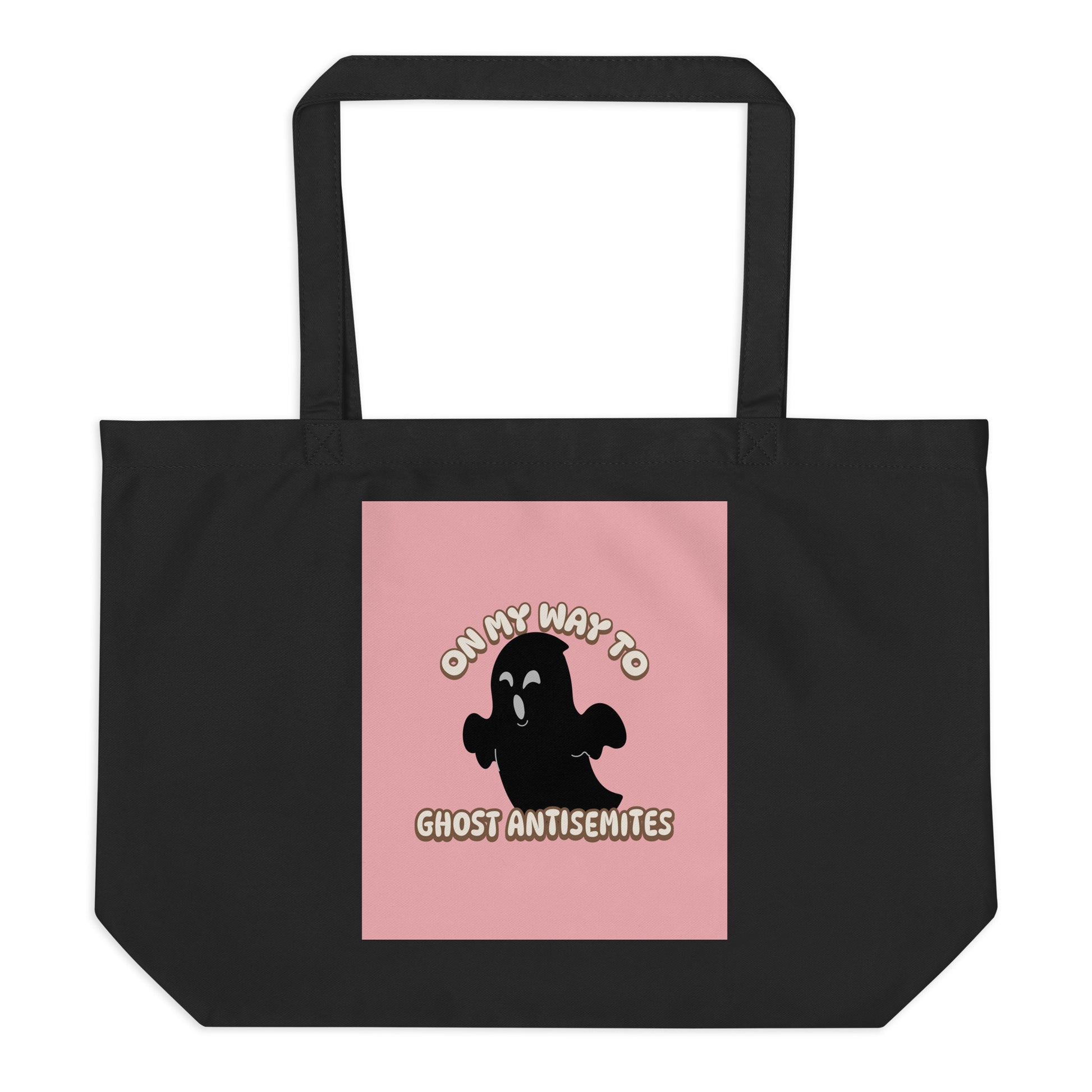 Ghost Antisemites | Large Organic Tote Bag
