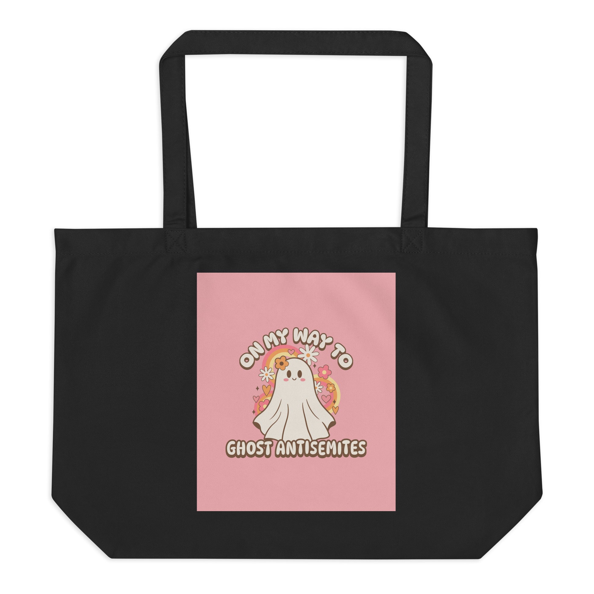 Ghost Antisemites | Large Organic Tote Bag