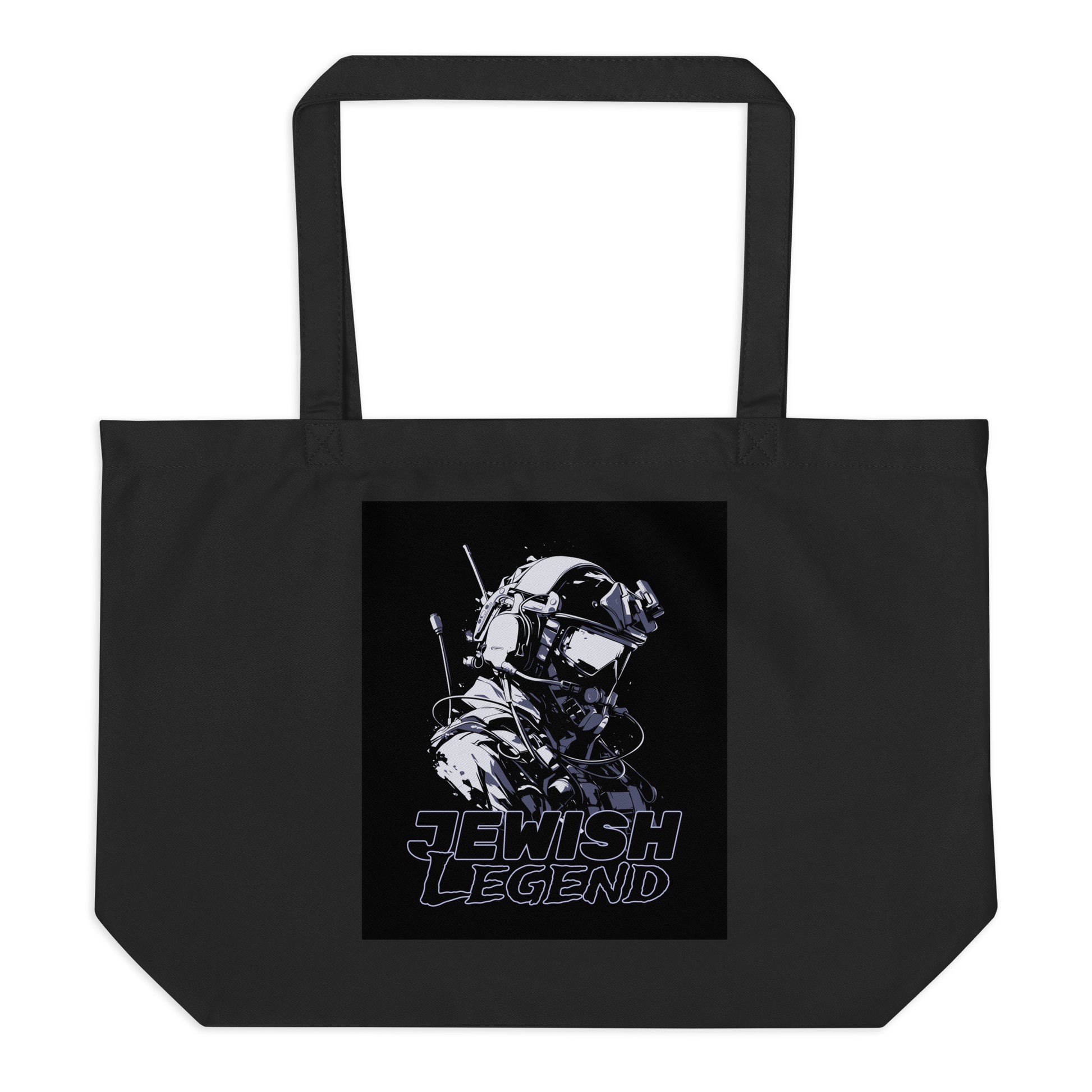 Jewish Legend | Large Organic Tote Bag