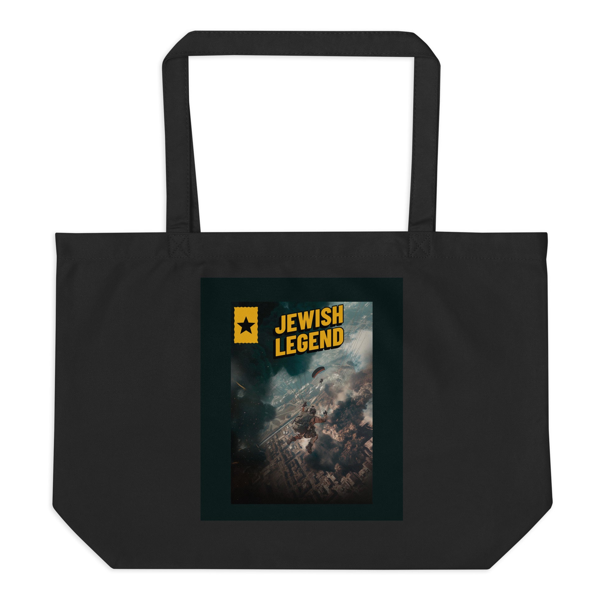 Jewish Legend | Large Organic Tote Bag