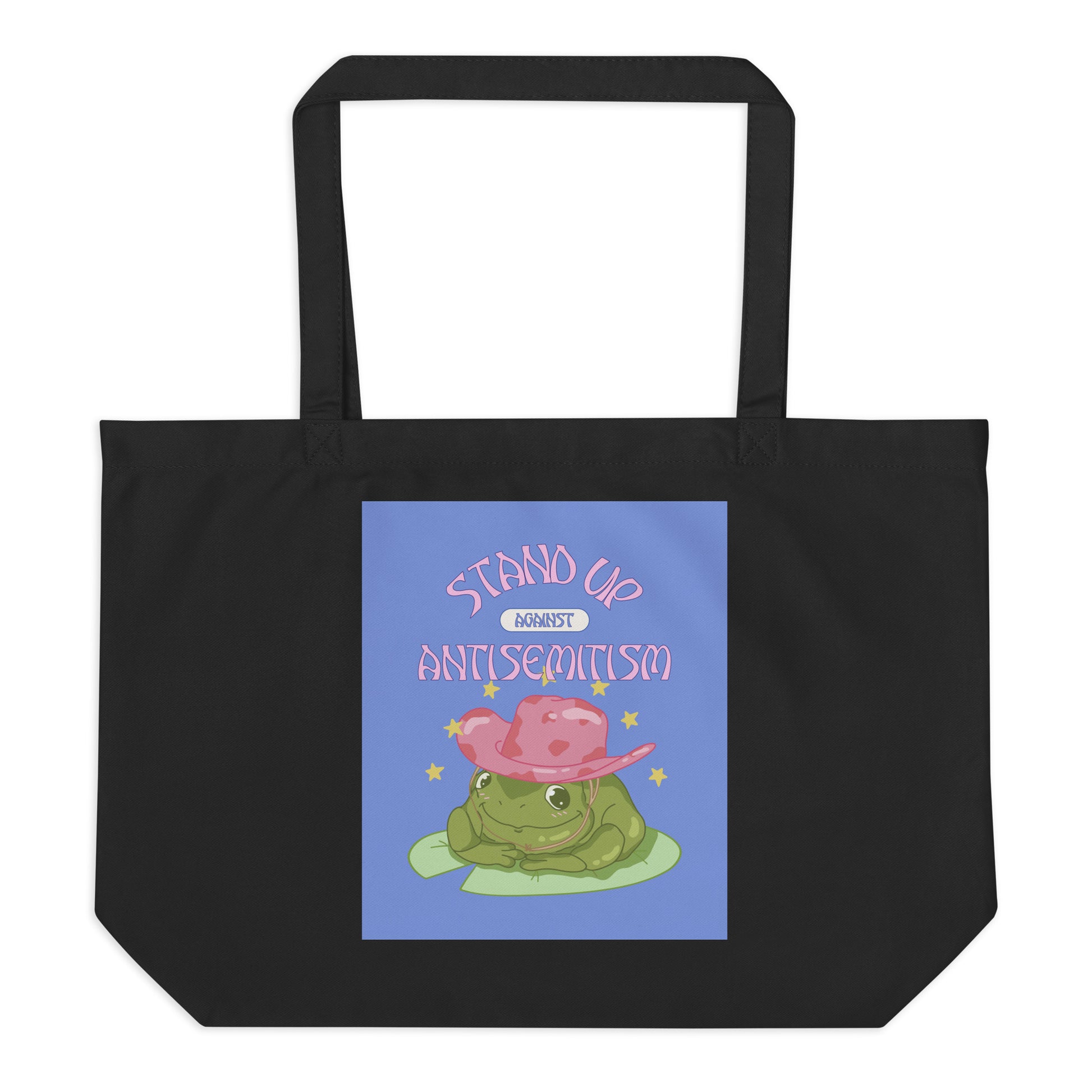 Cute Friend | Antisemitism | Large Organic Tote Bag