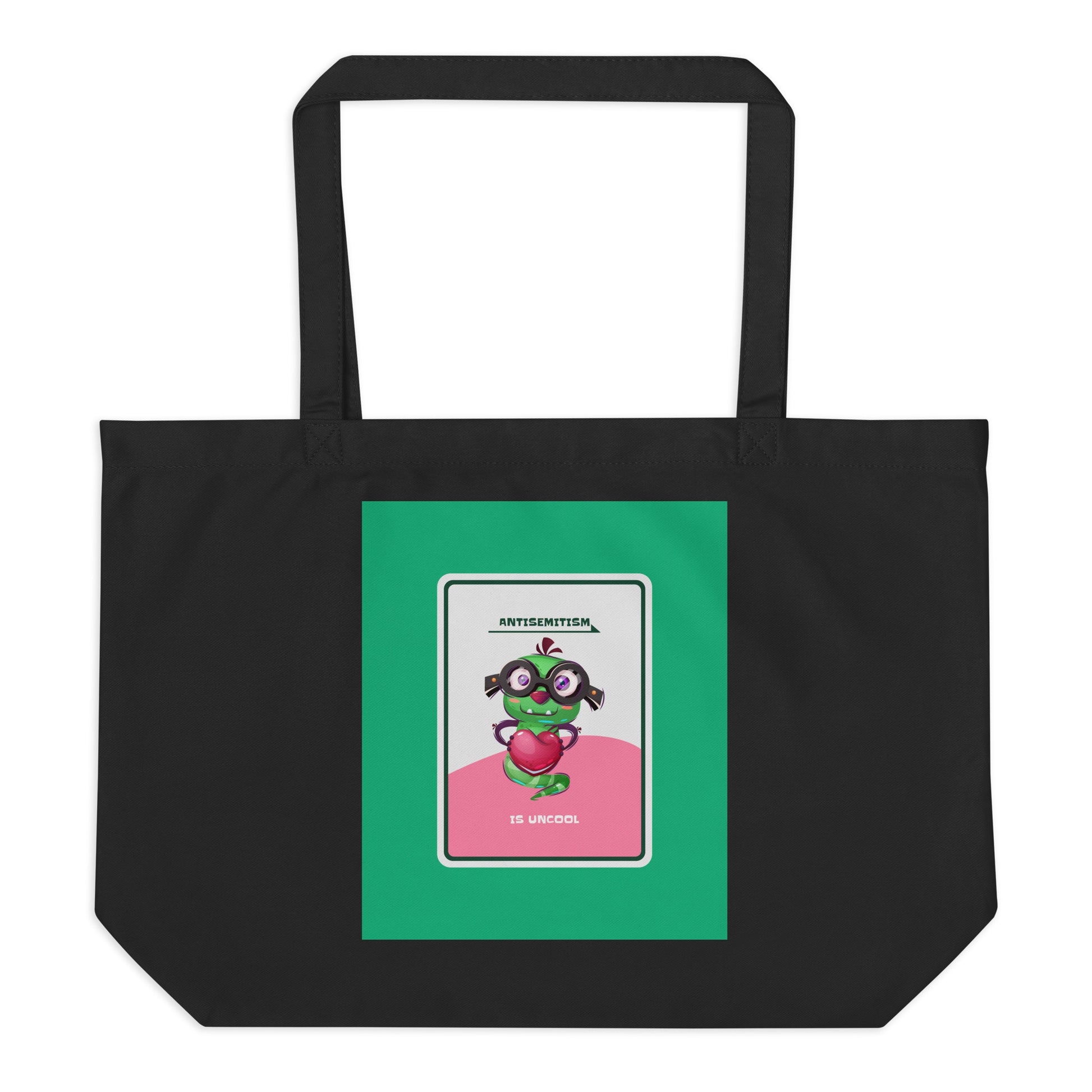 Cute Friend | Antisemitism | Large Organic Tote Bag