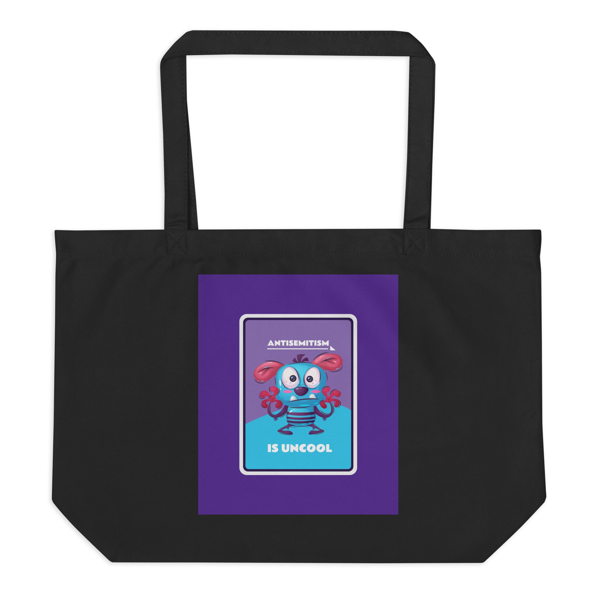 Cute Friend | Antisemitism | Large Organic Tote Bag