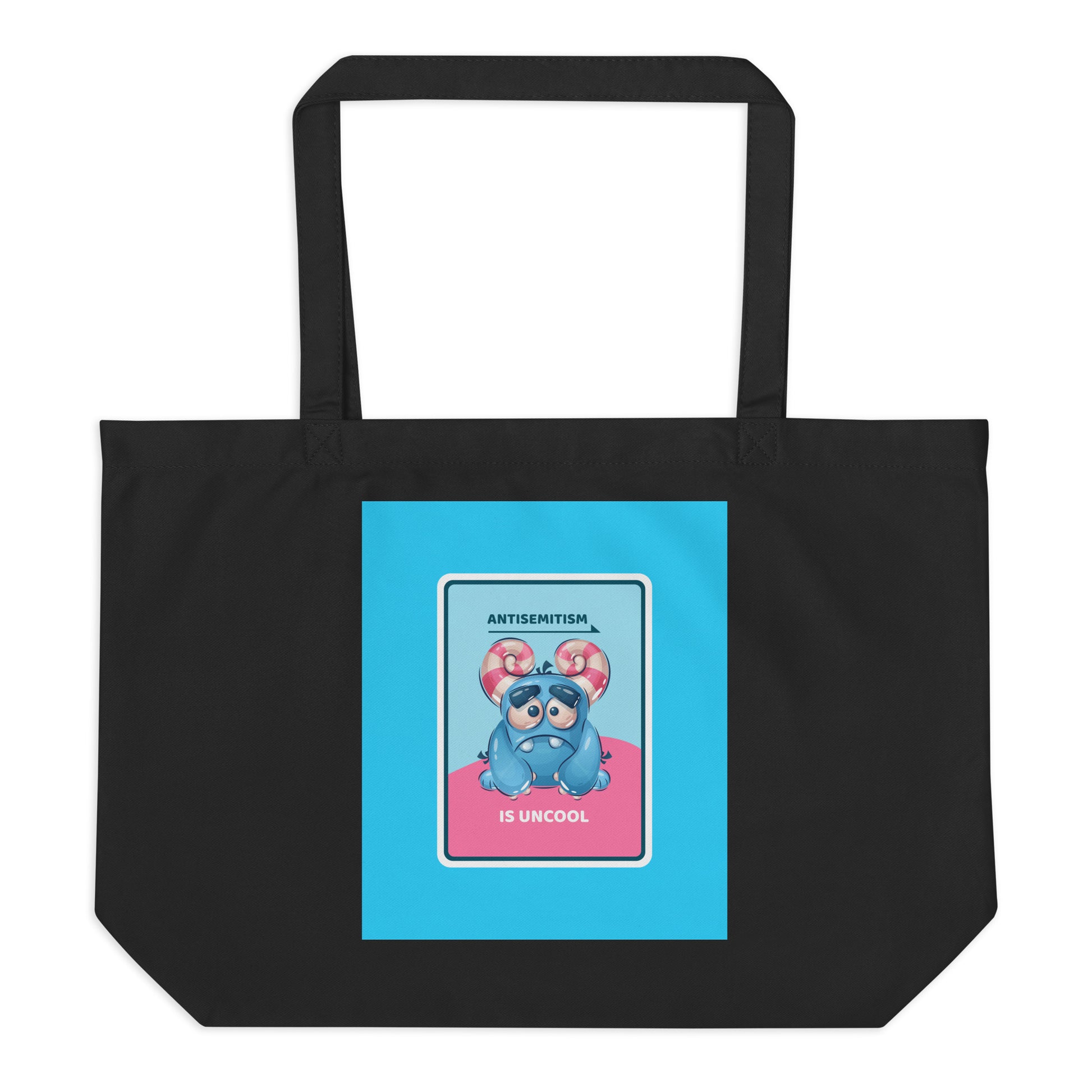 Cute Friend | Antisemitism | Large Organic Tote Bag
