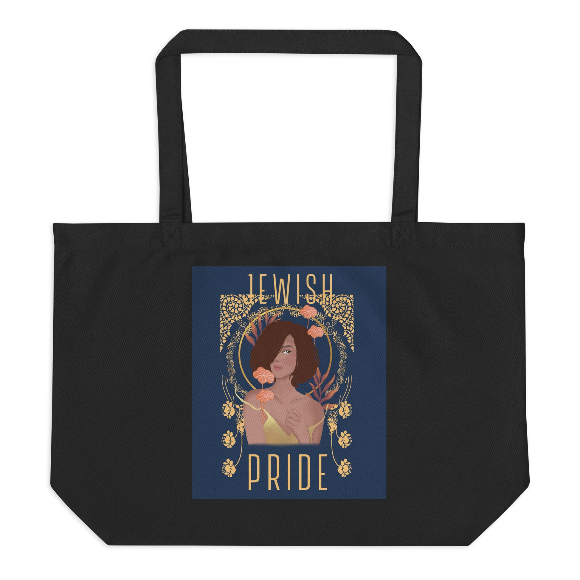Jewish Beauty | Large Organic Tote Bag