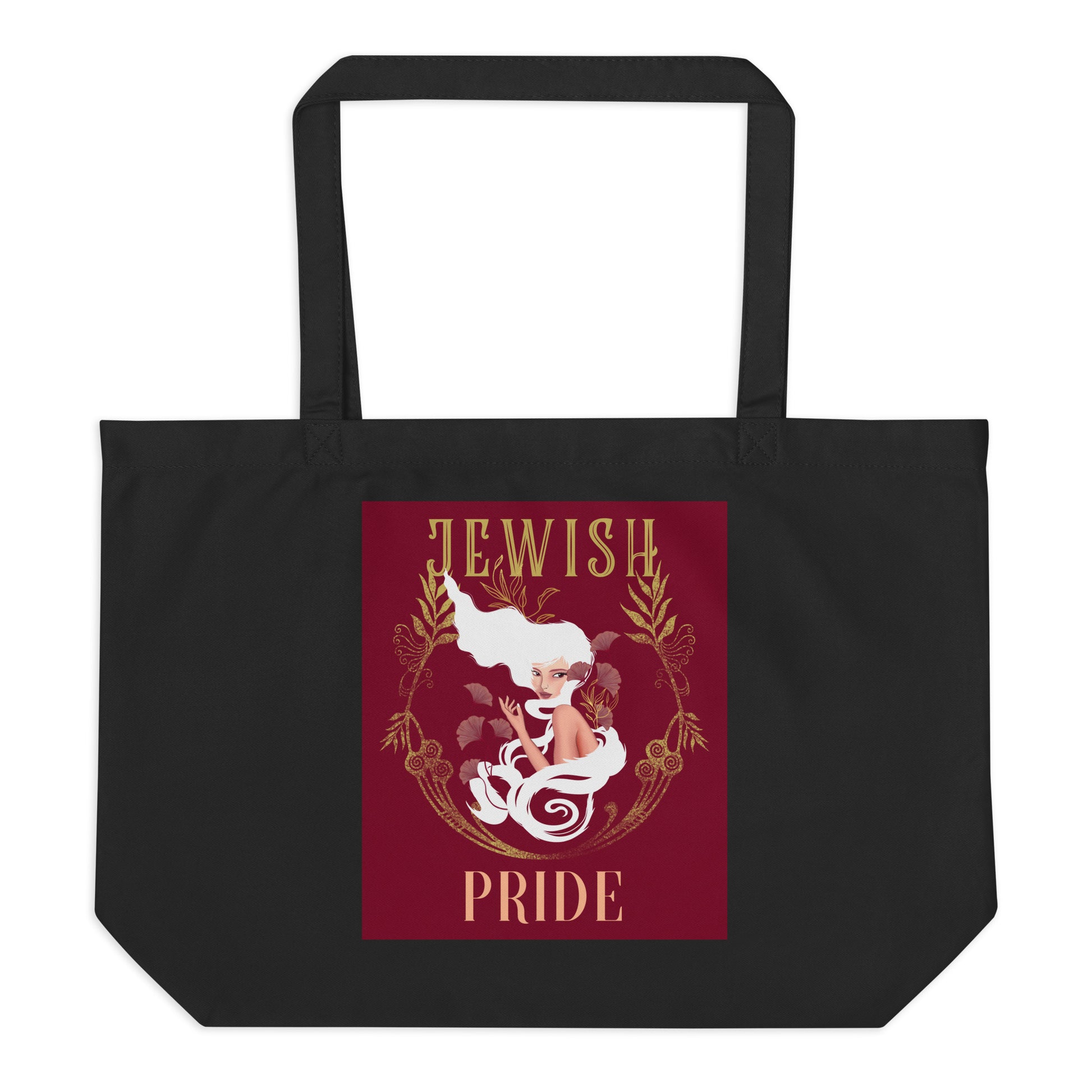 Jewish Beauty | Large Organic Tote Bag