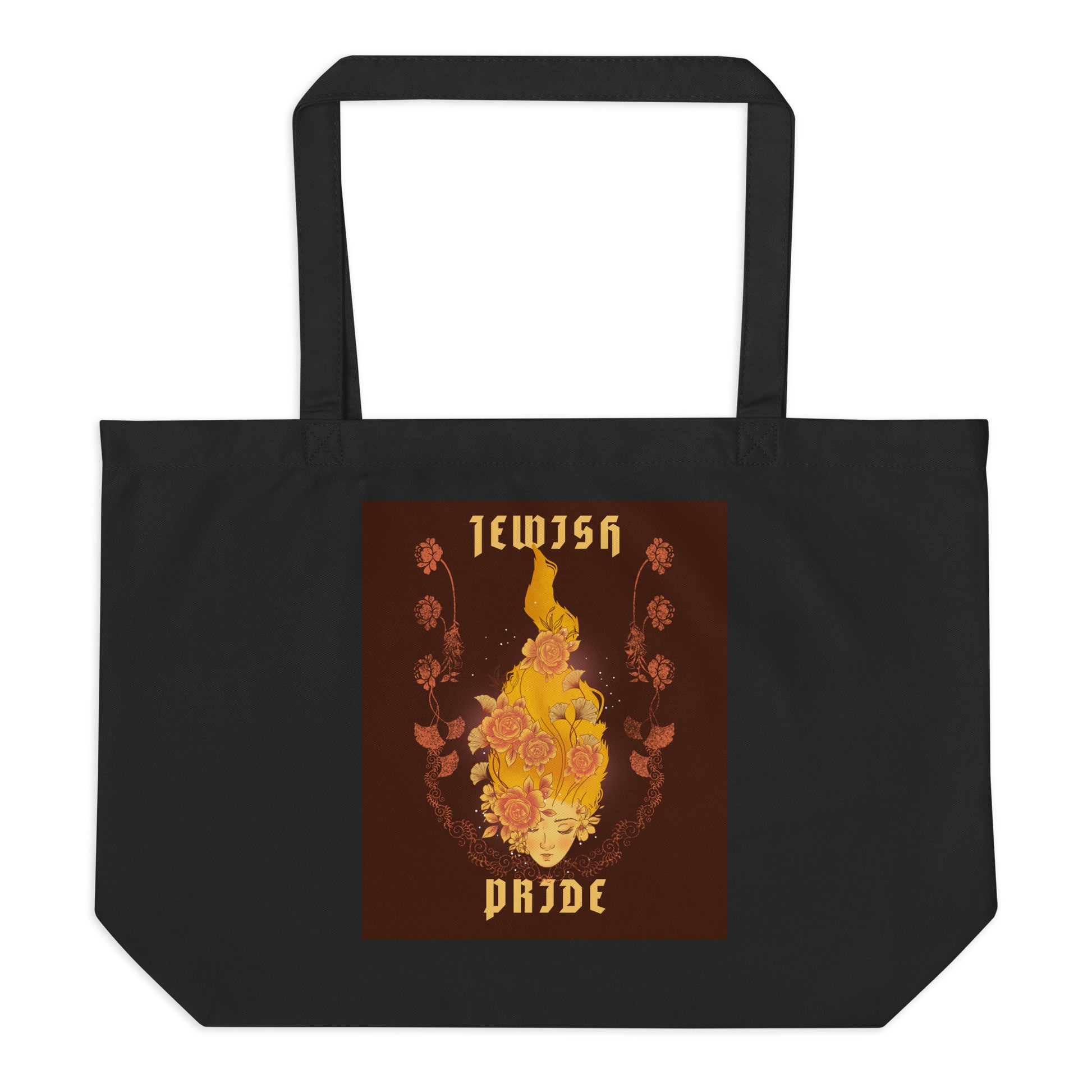 Jewish Beauty | Large Organic Tote Bag
