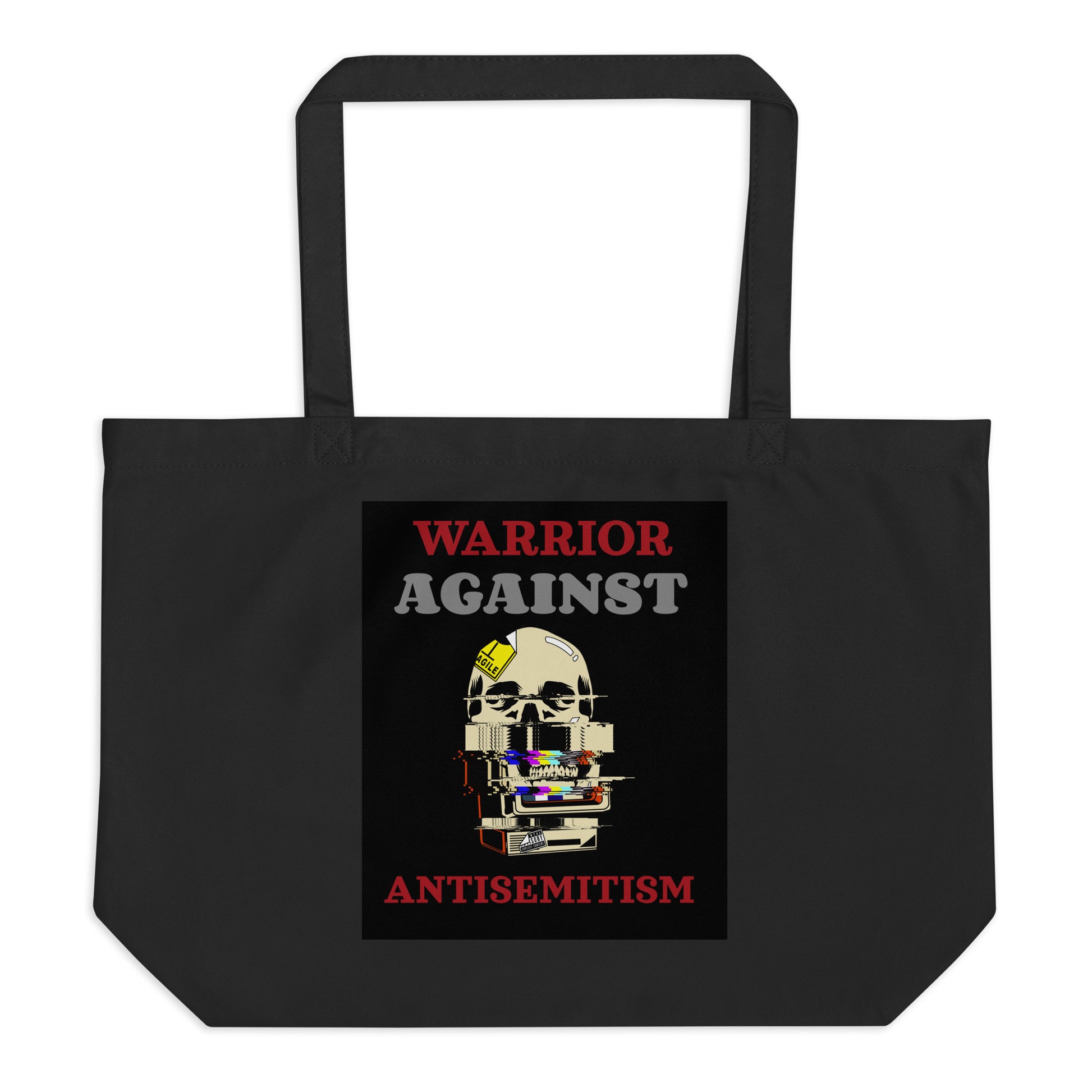 Brave Warrior | Large Organic Tote Bag