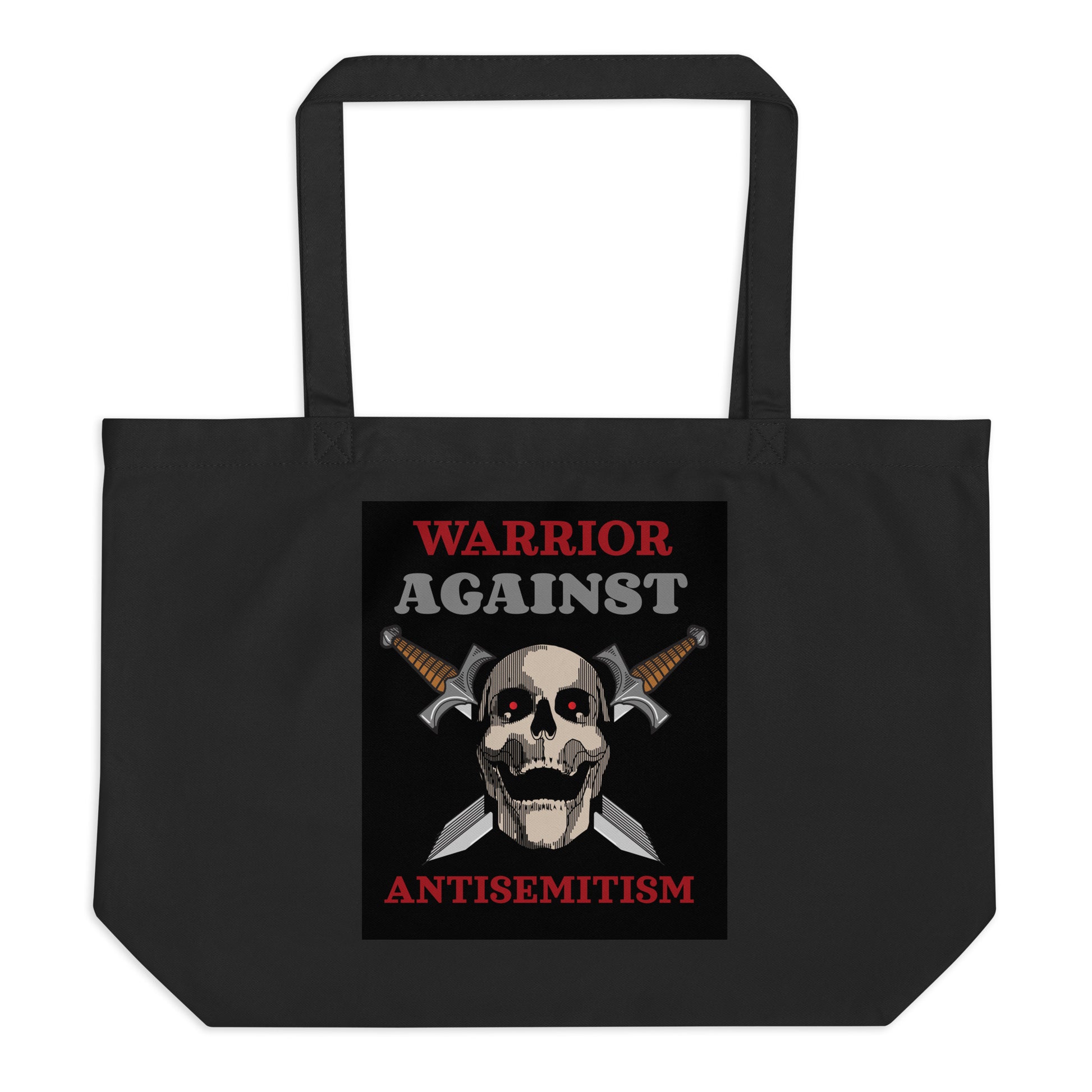 Brave Warrior | Large Organic Tote Bag
