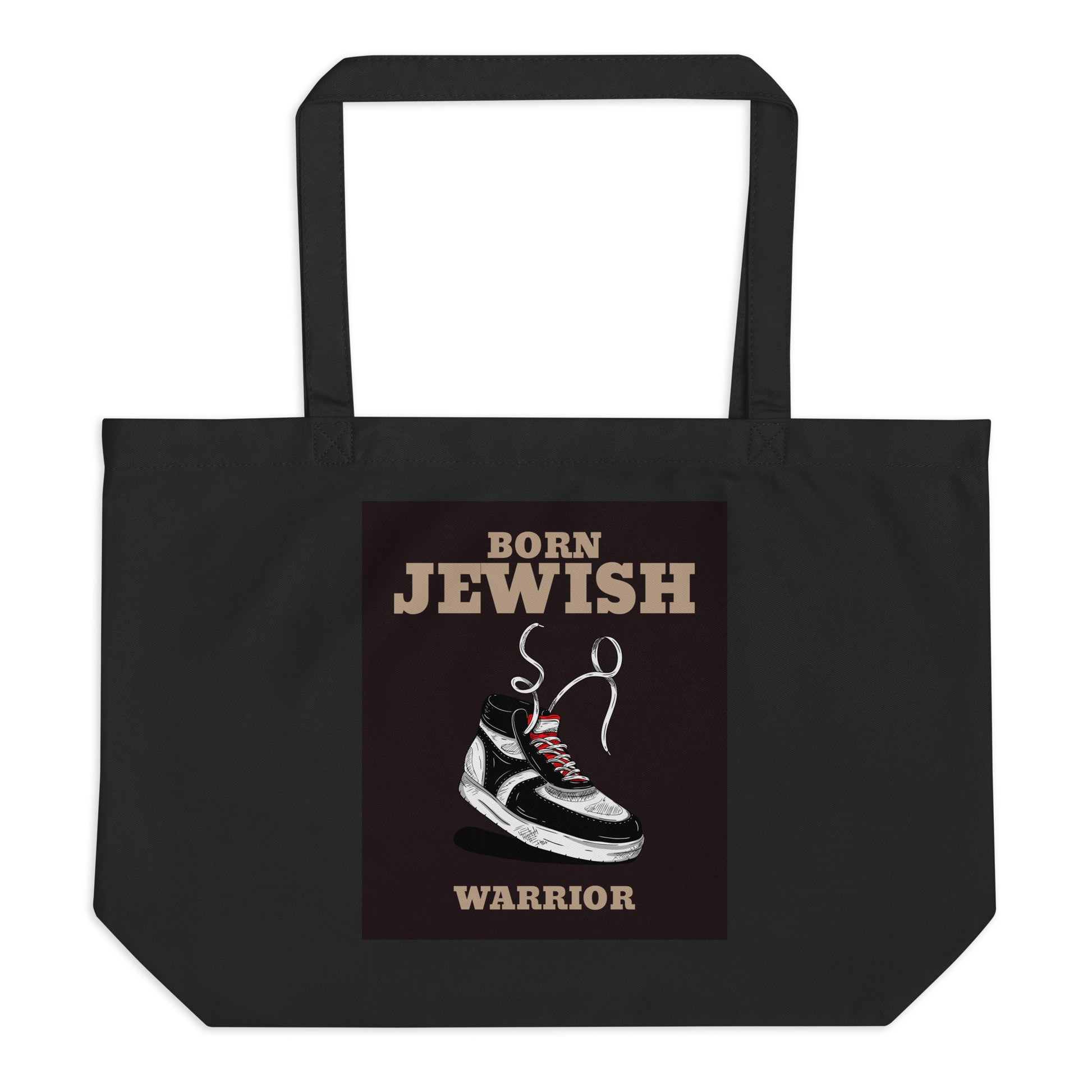 Brave Warrior | Large Organic Tote Bag