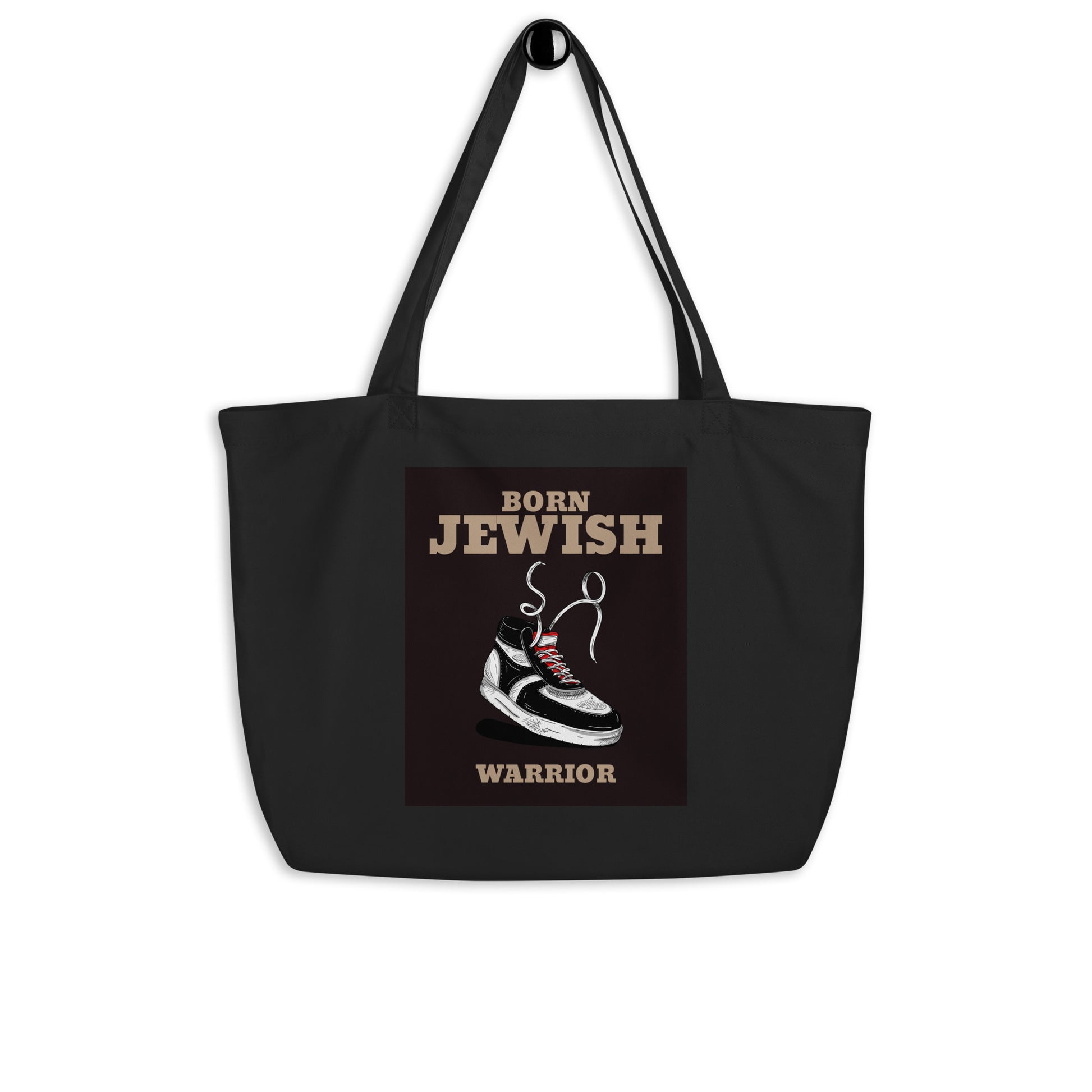 Brave Warrior | Large Organic Tote Bag
