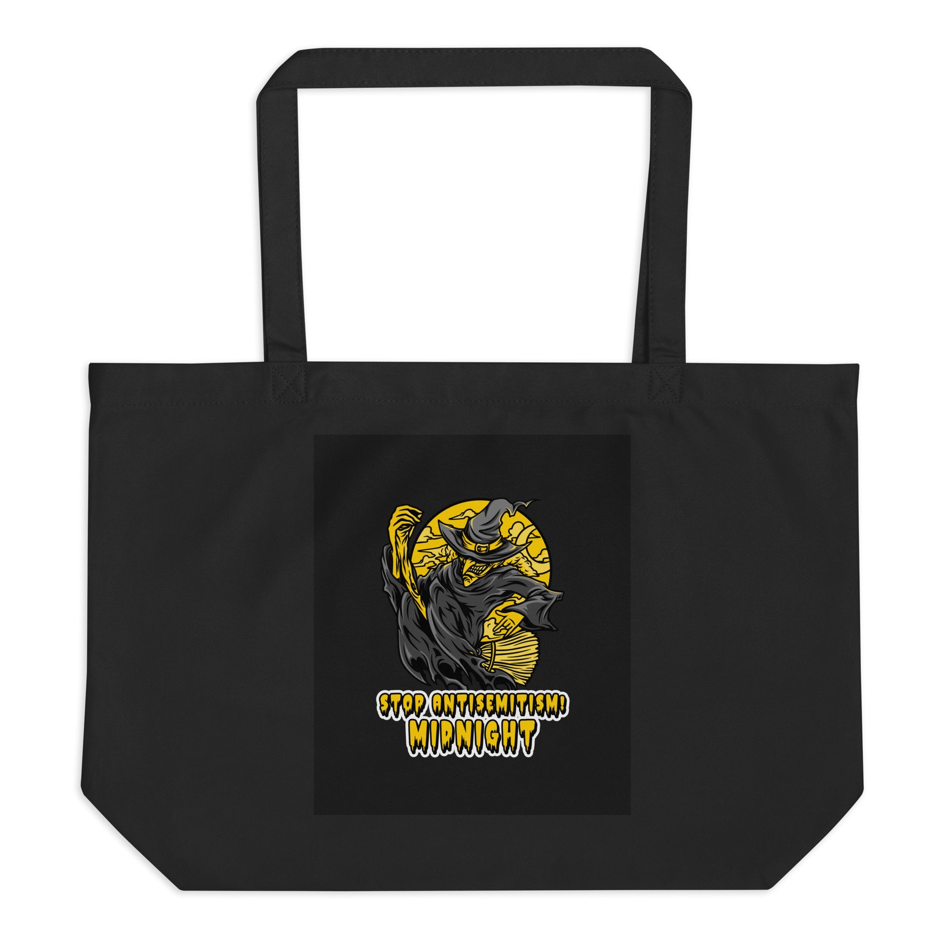 Horror Movie | Antisemitism | Large Organic Tote Bag