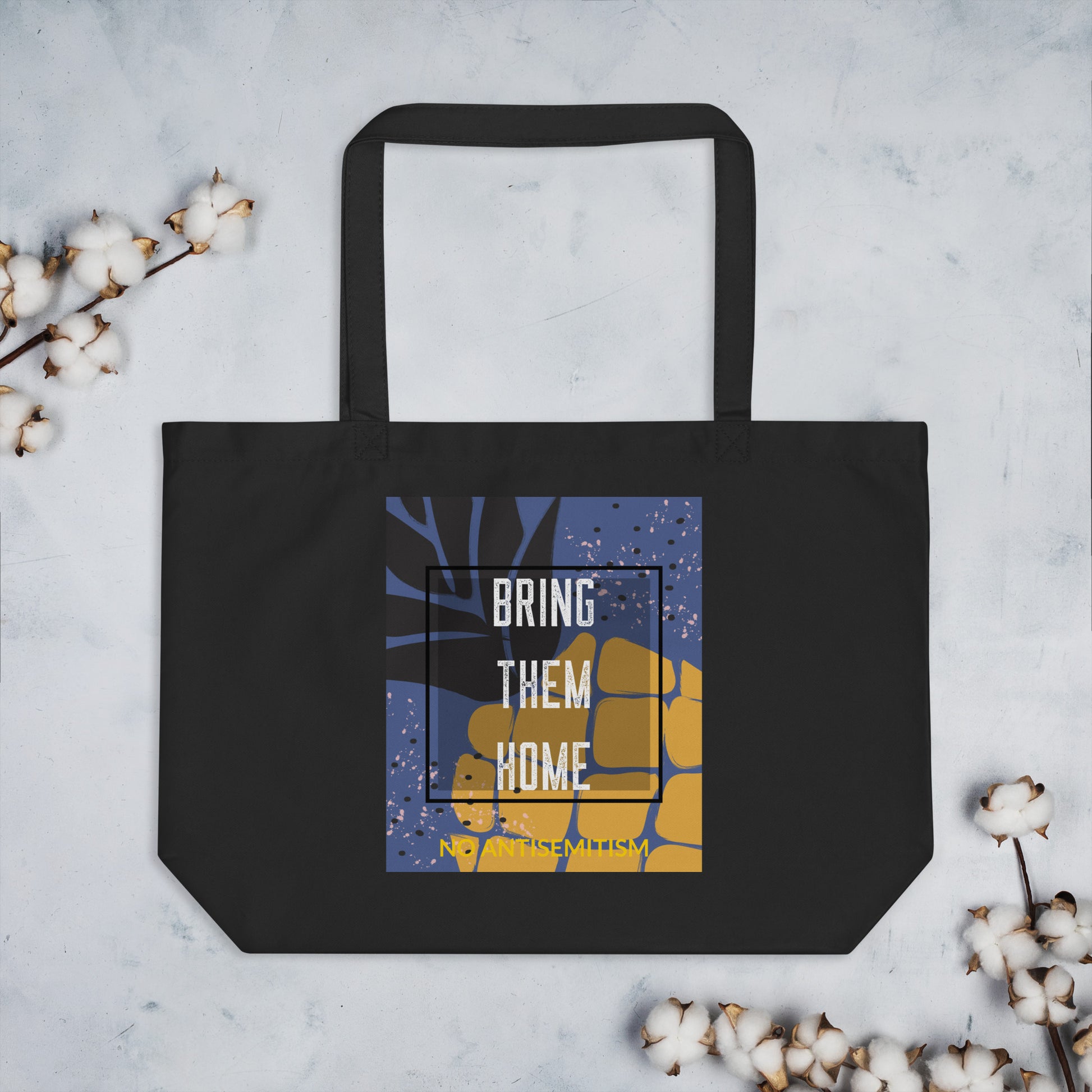 Bring Them Home | Artprint | Large Organic Tote Bag
