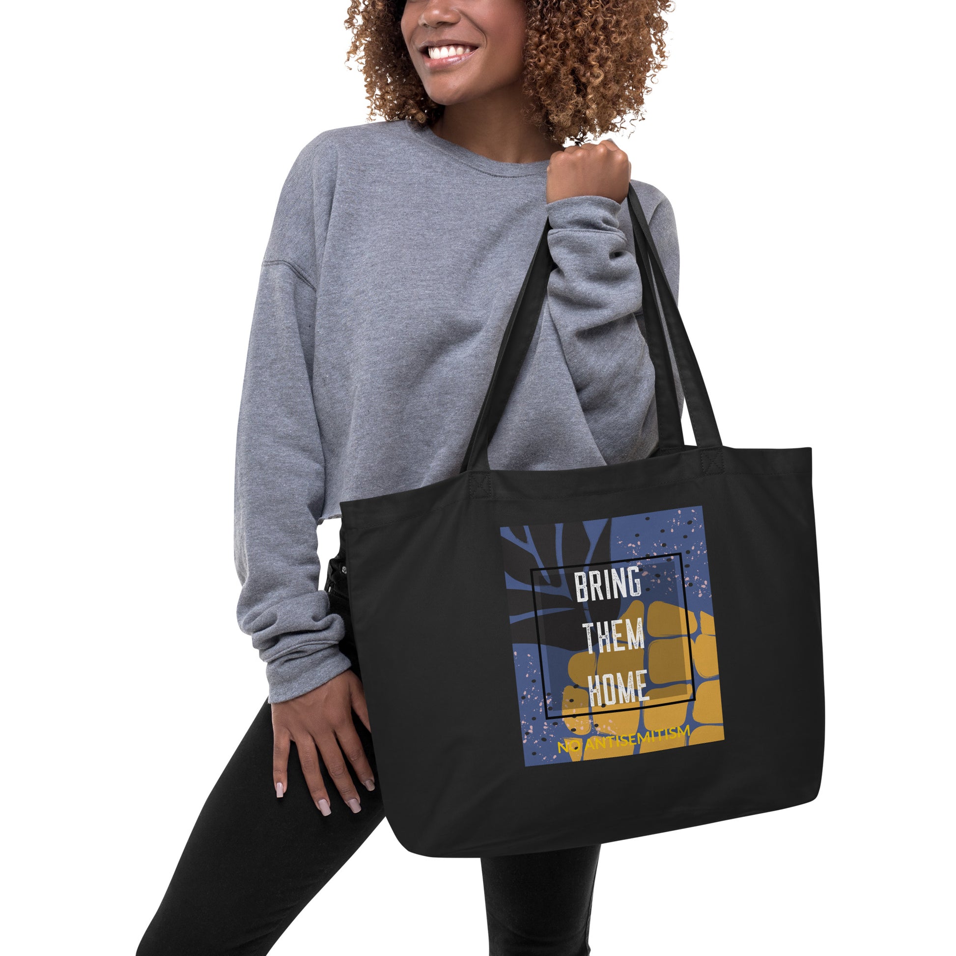Bring Them Home | Artprint | Large Organic Tote Bag