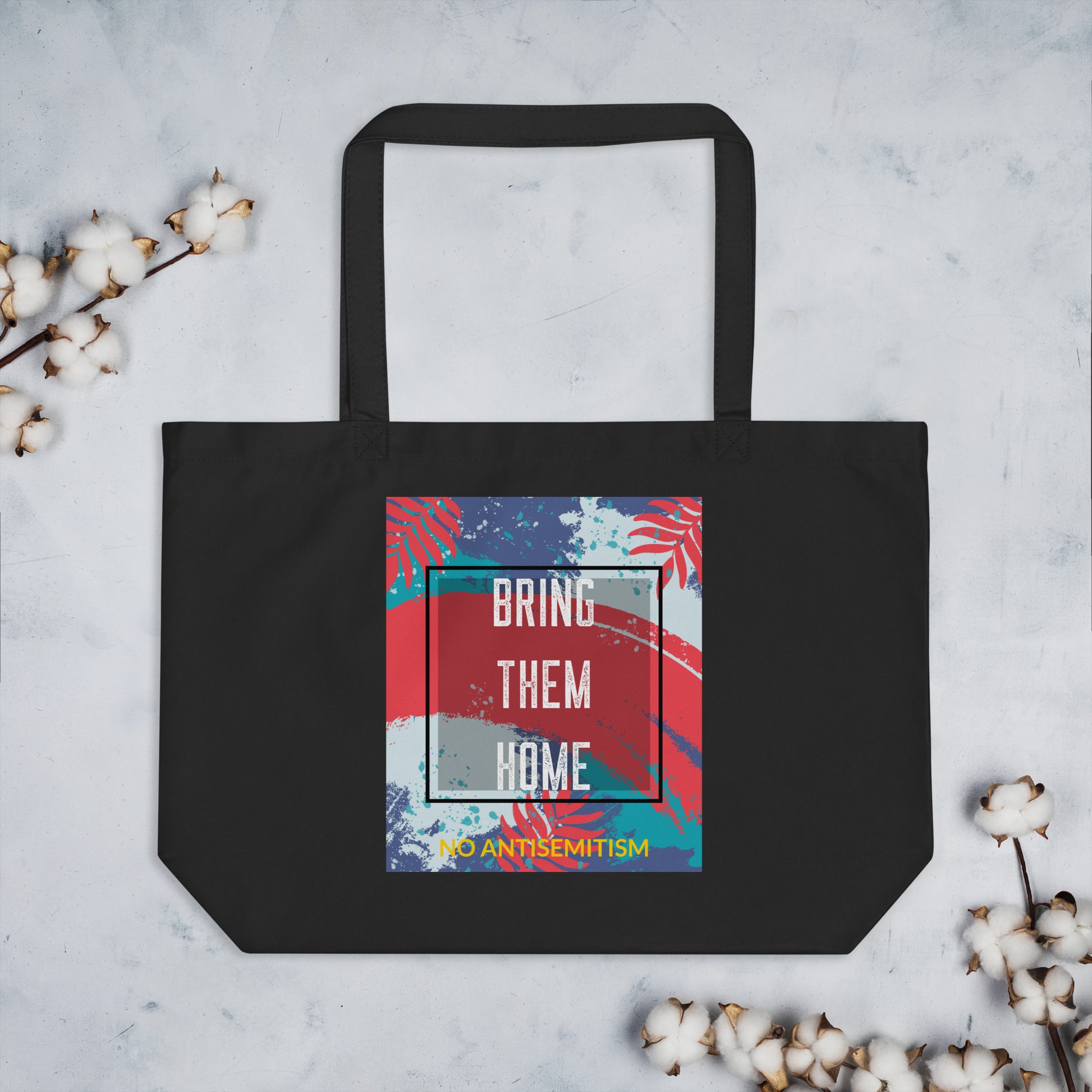 Bring Them Home | Artprint | Large Organic Tote Bag