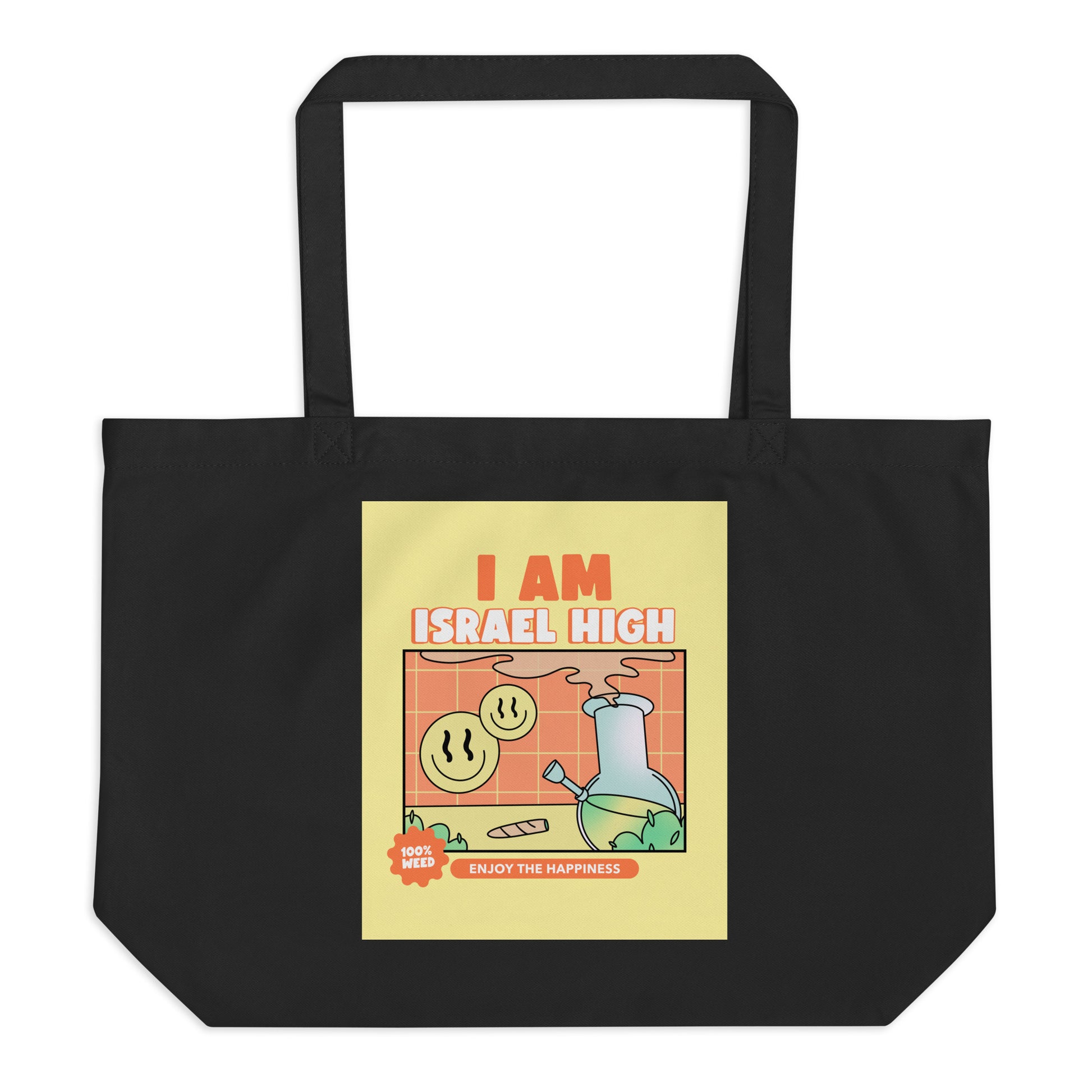 Am Israel High | Large Organic Tote Bag