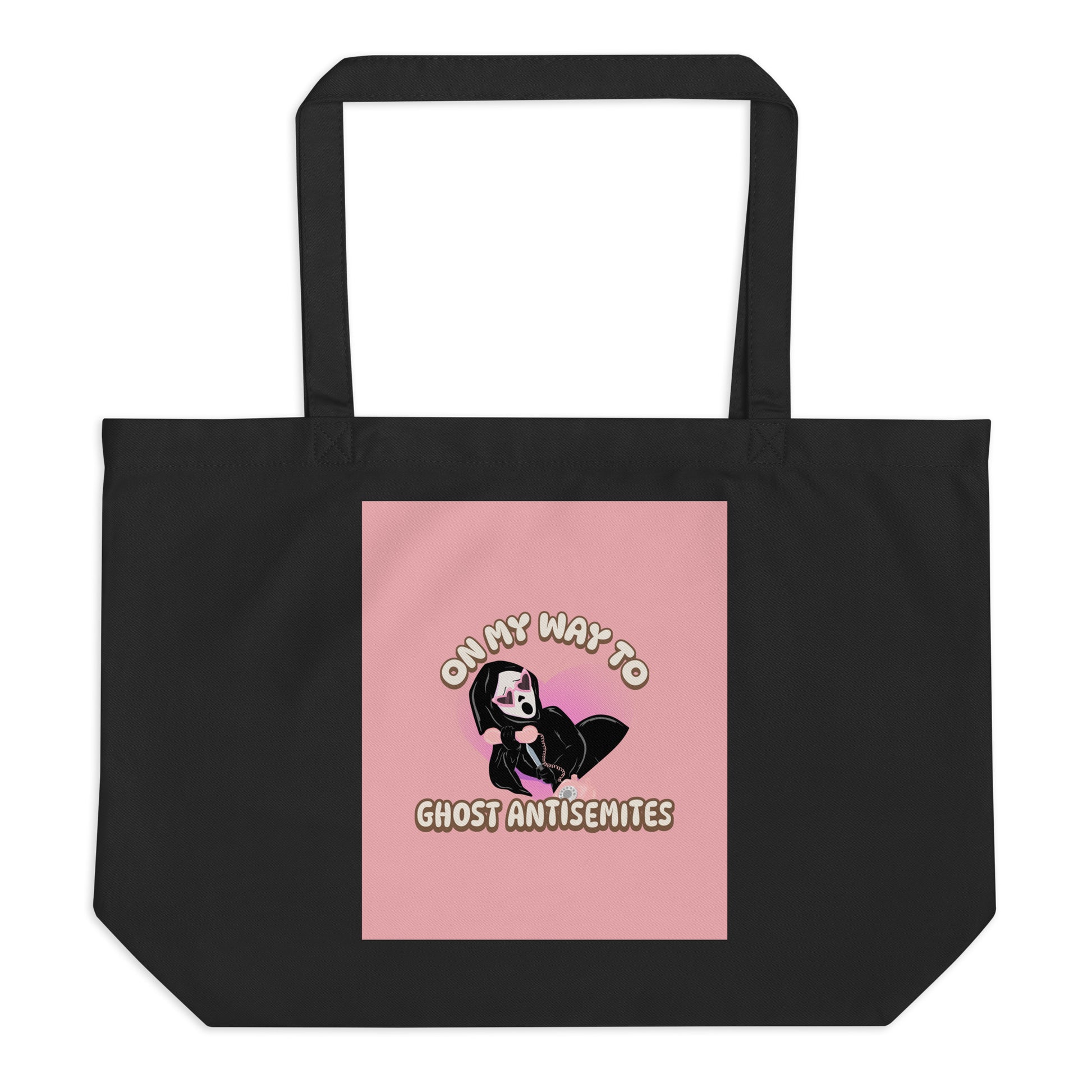 Ghost Antisemites | Large Organic Tote Bag