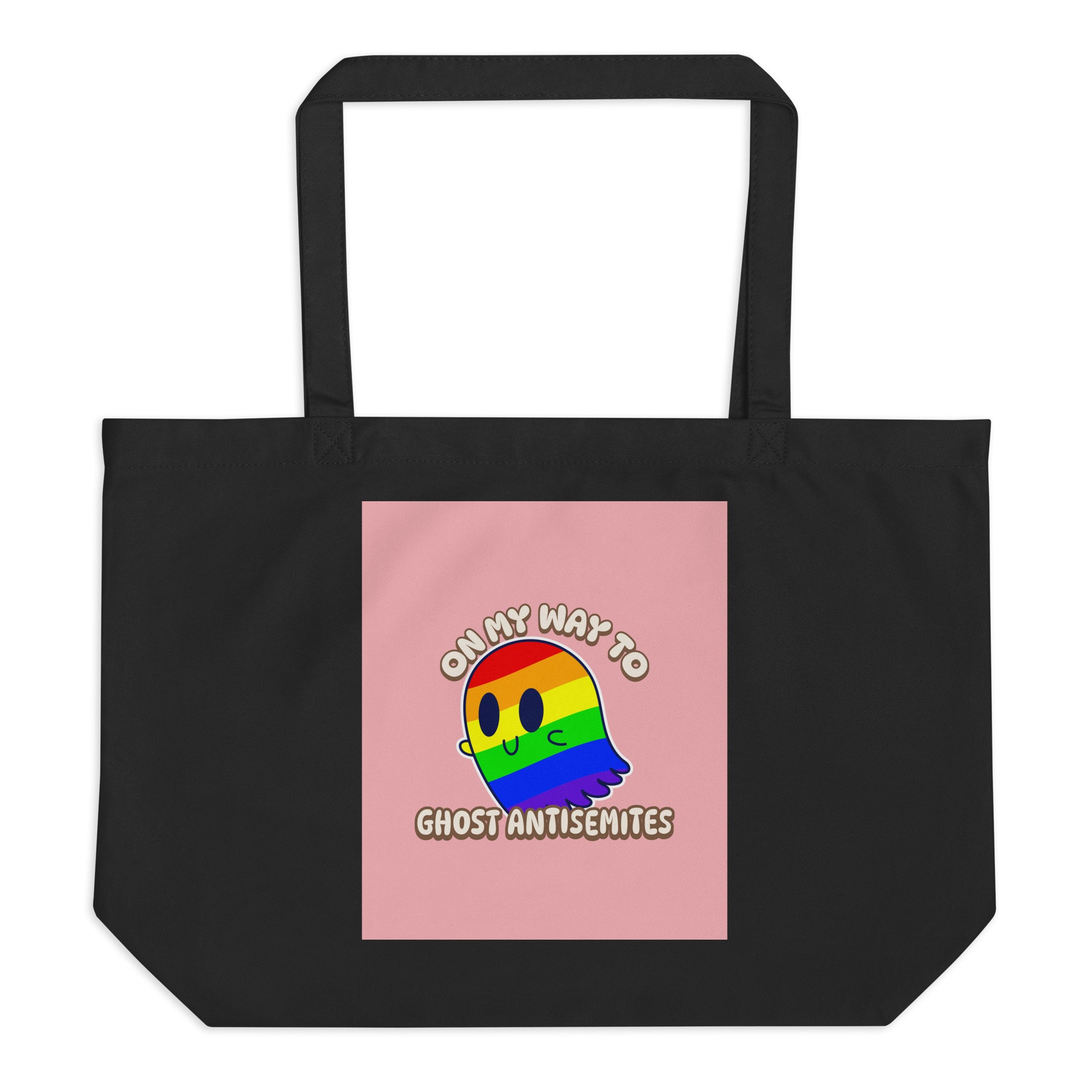 Ghost Antisemites | Large Organic Tote Bag