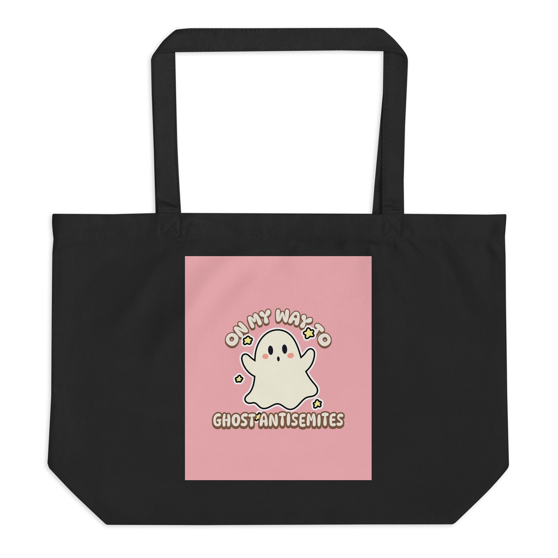 Ghost Antisemites | Large Organic Tote Bag