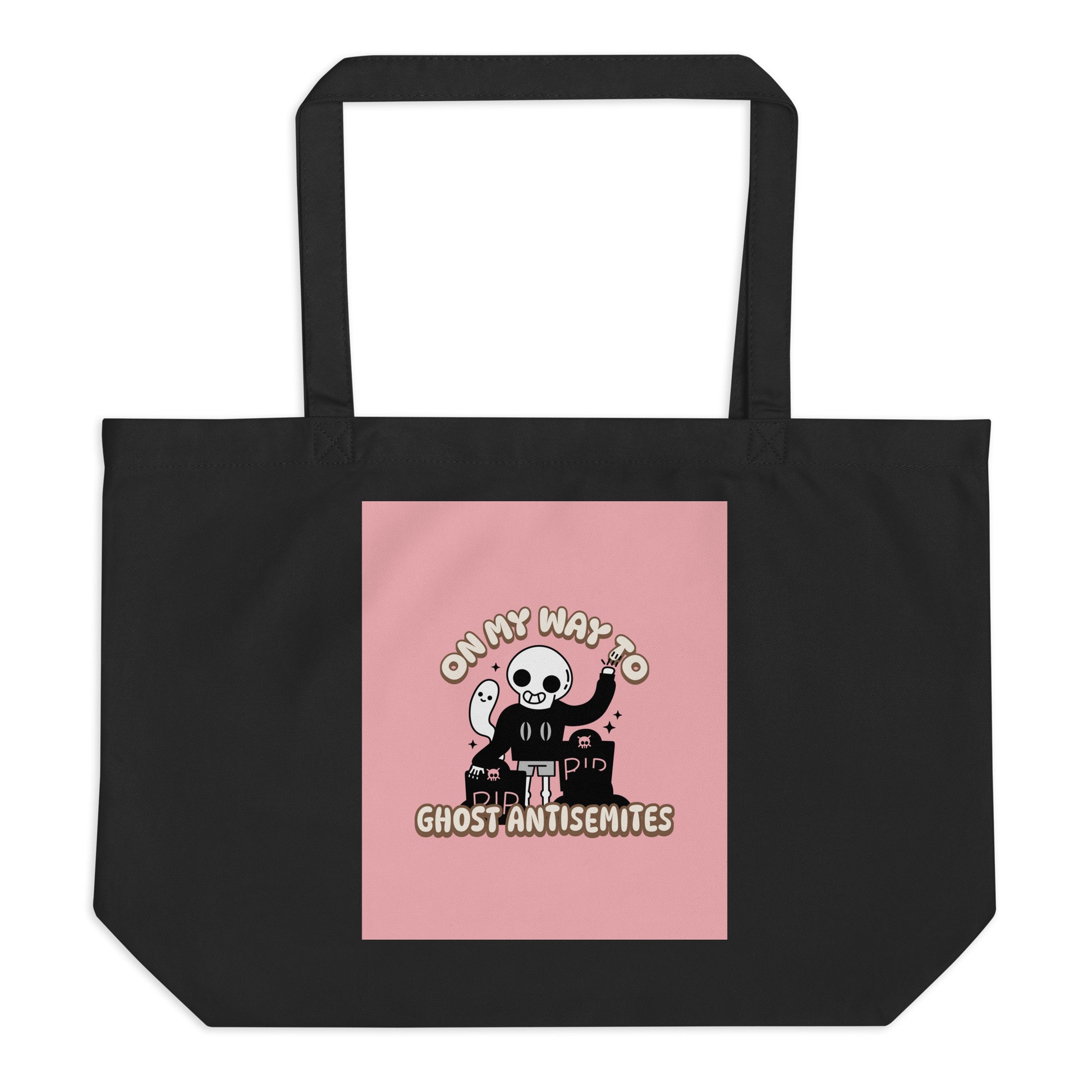 Ghost Antisemites | Large Organic Tote Bag