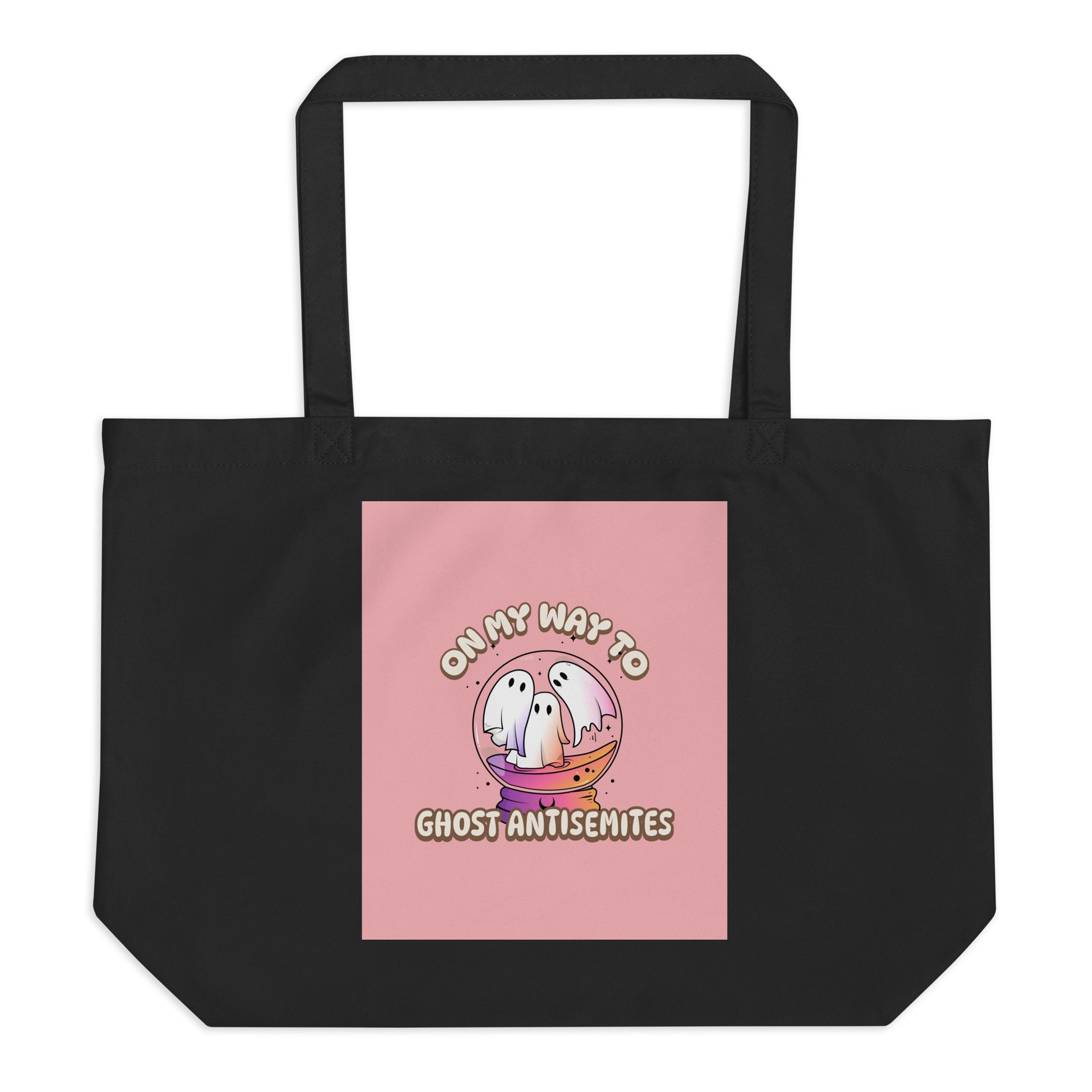 Ghost Antisemites | Large Organic Tote Bag
