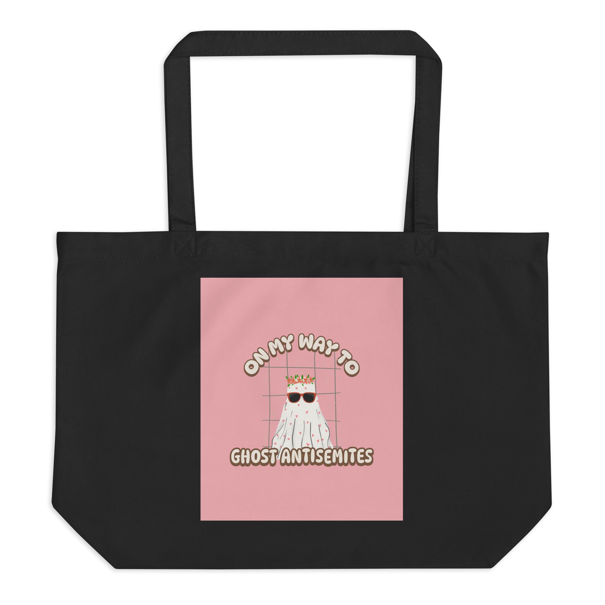 Ghost Antisemites | Large Organic Tote Bag