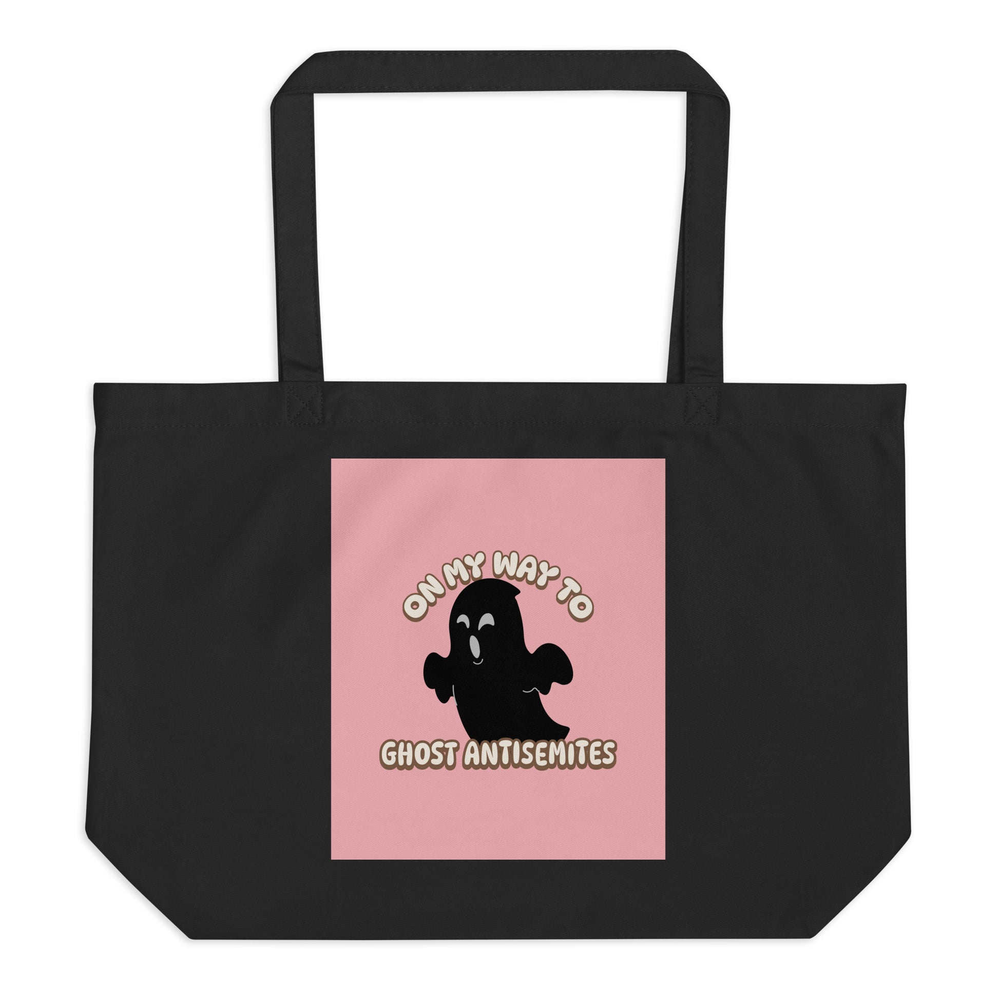 Ghost Antisemites | Large Organic Tote Bag