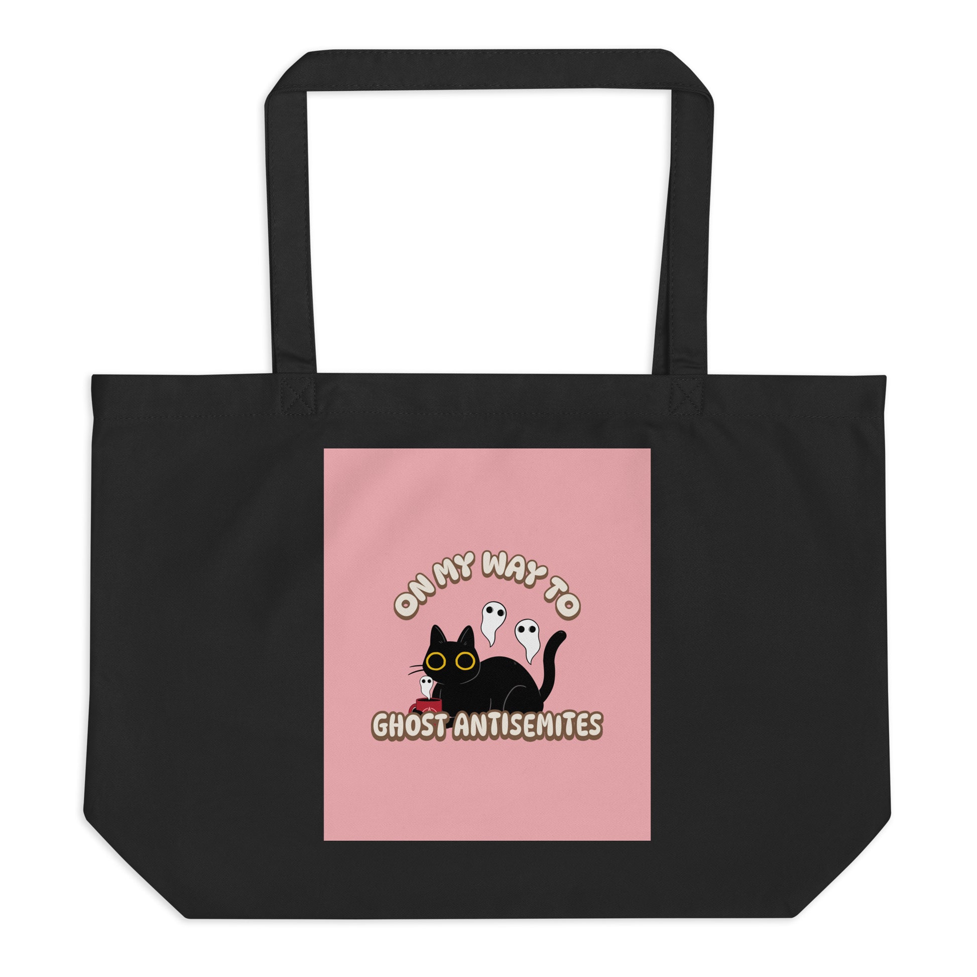 Ghost Antisemites | Large Organic Tote Bag