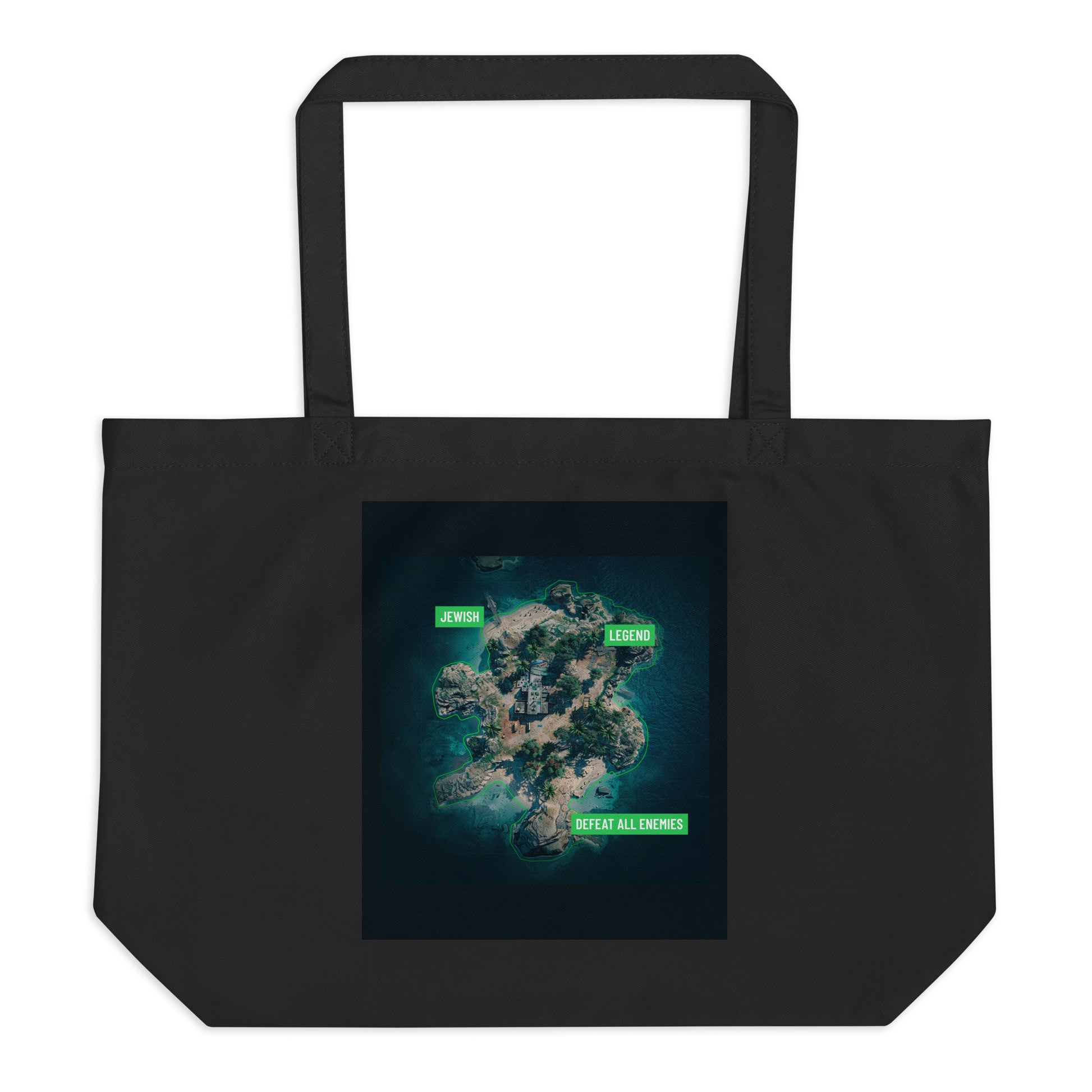 Jewish Legend | Large Organic Tote Bag