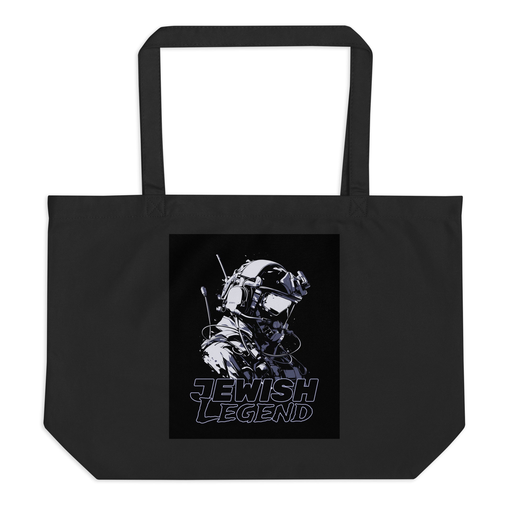 Jewish Legend | Large Organic Tote Bag