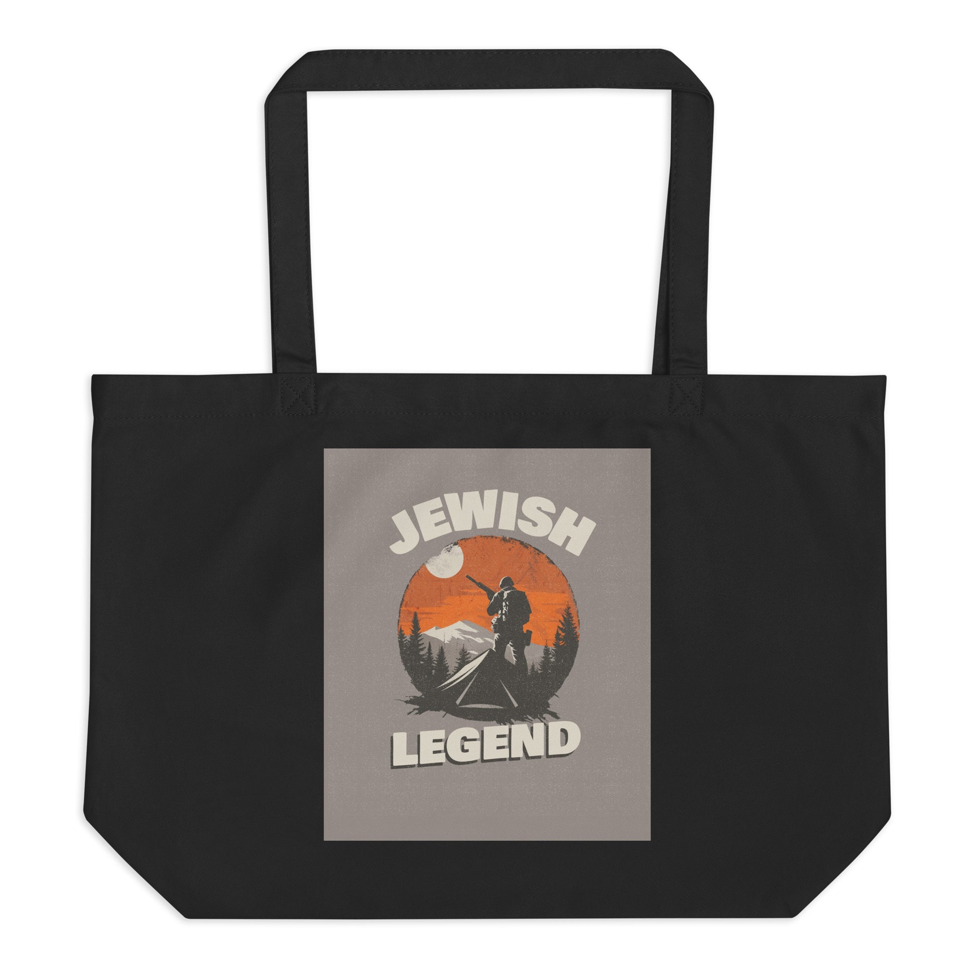 Jewish Legend | Large Organic Tote Bag