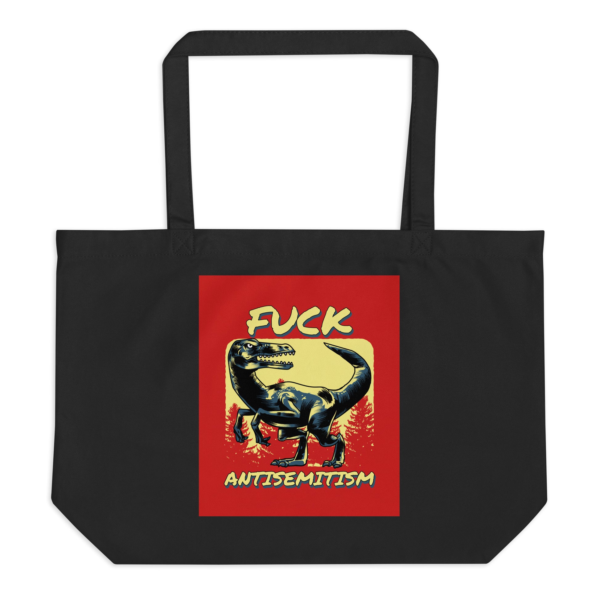 Battle Antisemitism | Large Organic Tote Bag