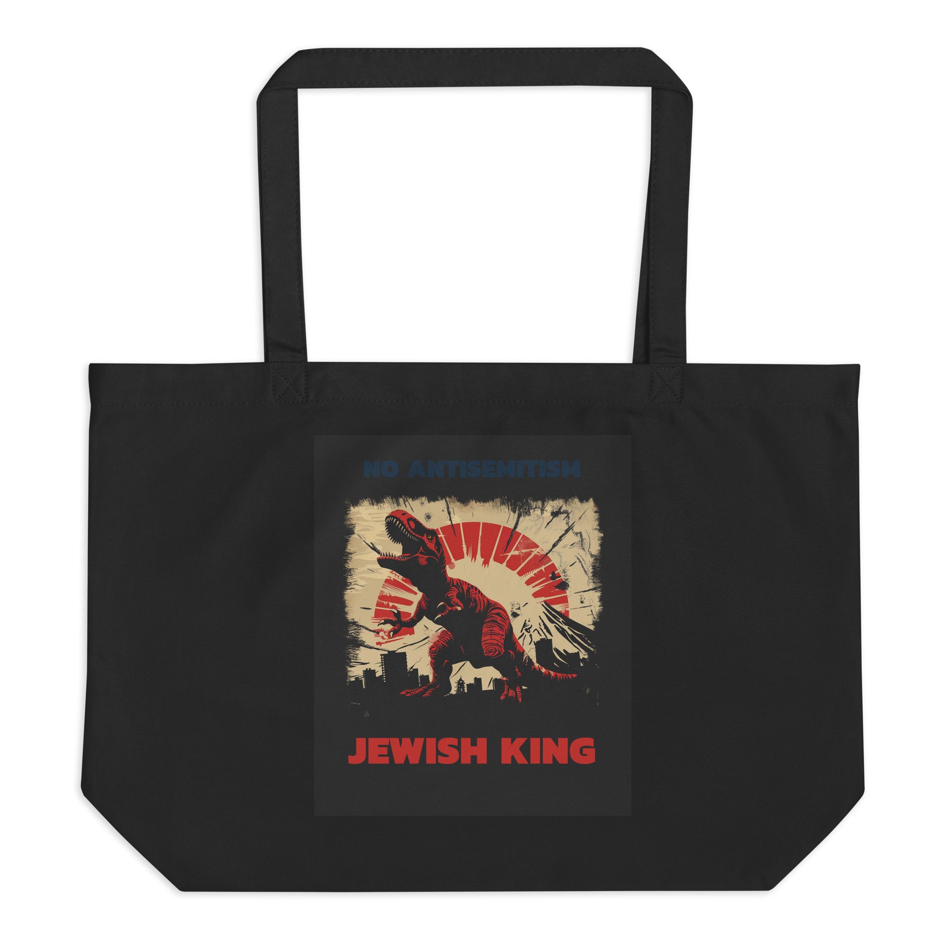 Battle Antisemitism | Large Organic Tote Bag